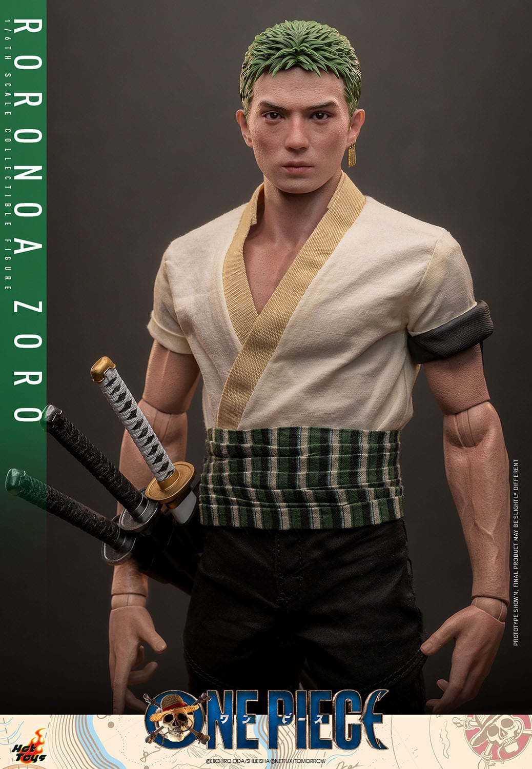 Hot Toy: One Piece (Netflix) Roronoa Zoro 31cm - Loaded Dice