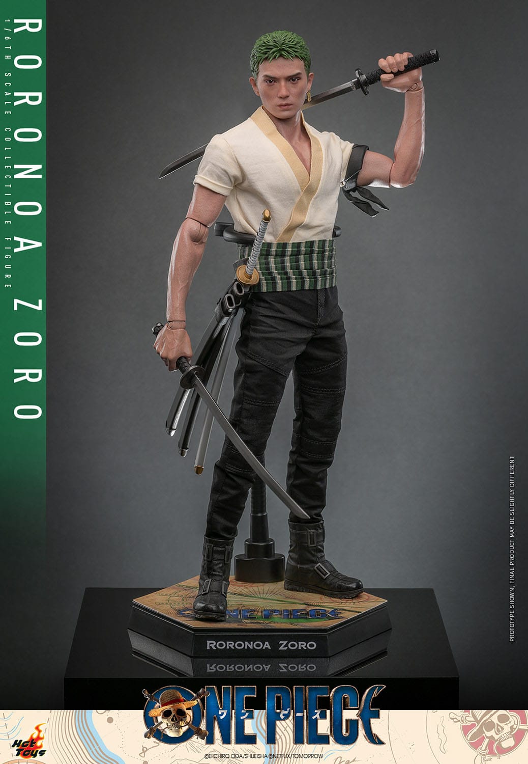 Hot Toy: One Piece (Netflix) Roronoa Zoro 31cm - Loaded Dice