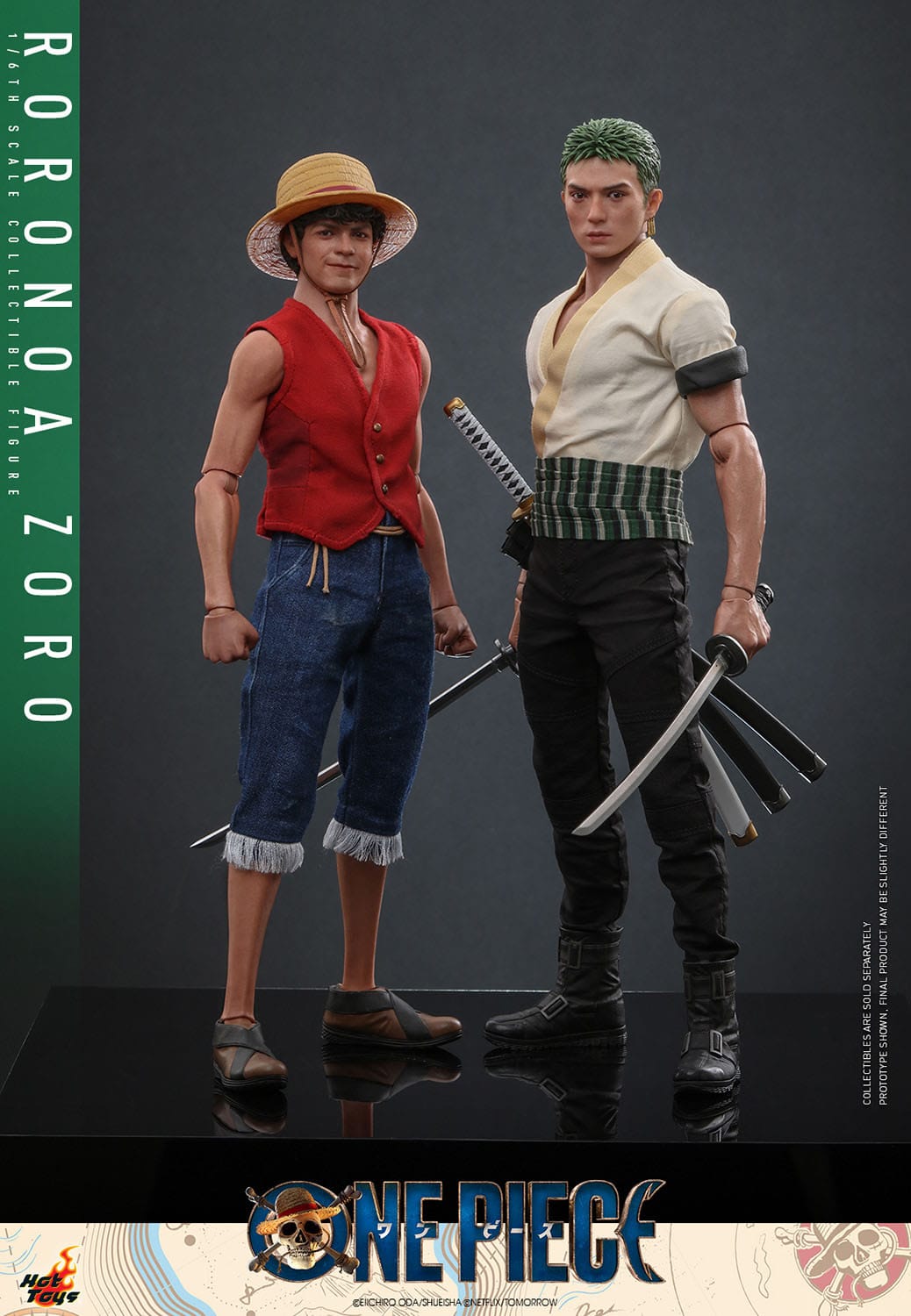 Hot Toy: One Piece (Netflix) Roronoa Zoro 31cm - Loaded Dice