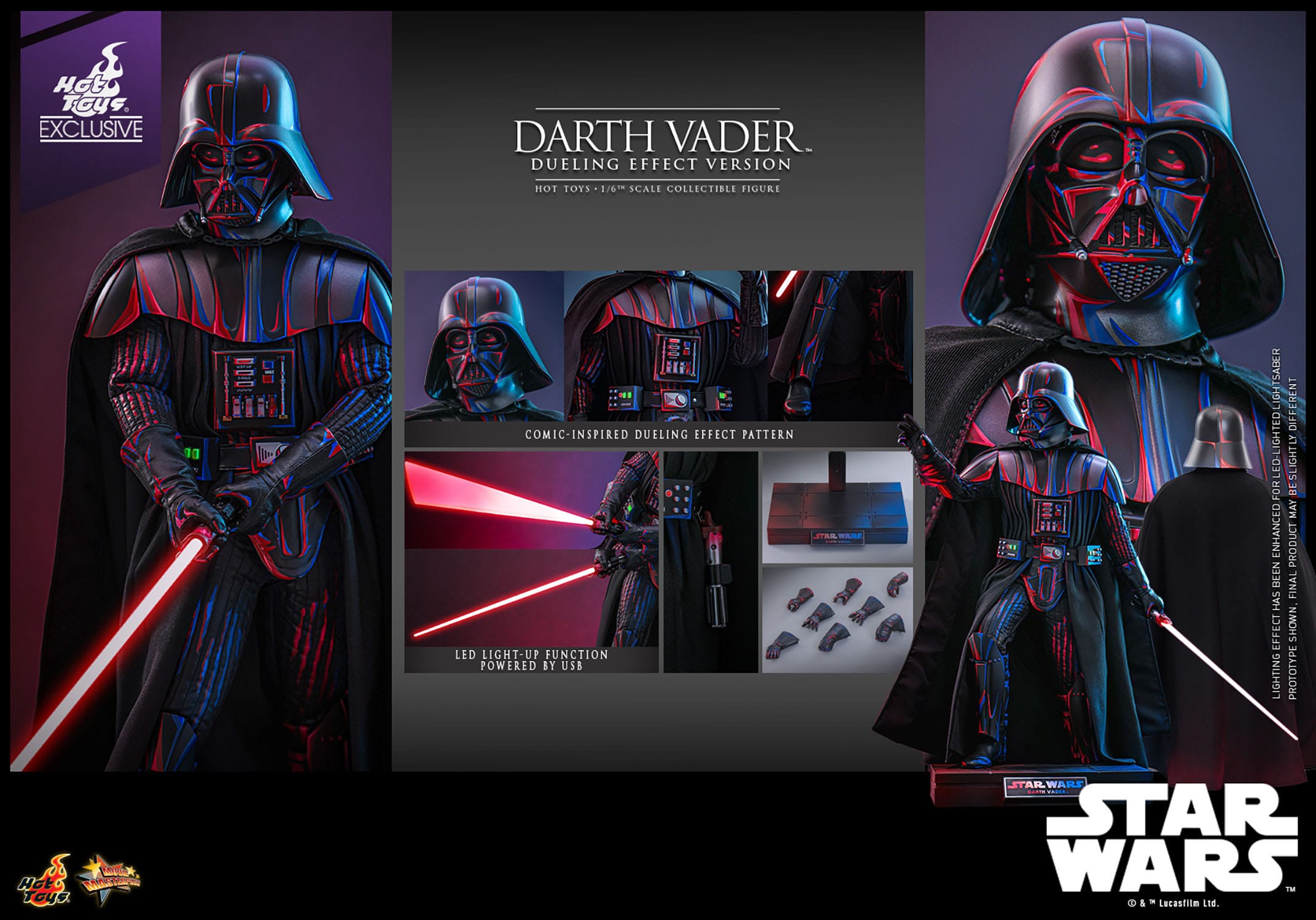 Hot Toys - Darth Vader (Dueling Effect Version) 1/6 - Loaded Dice