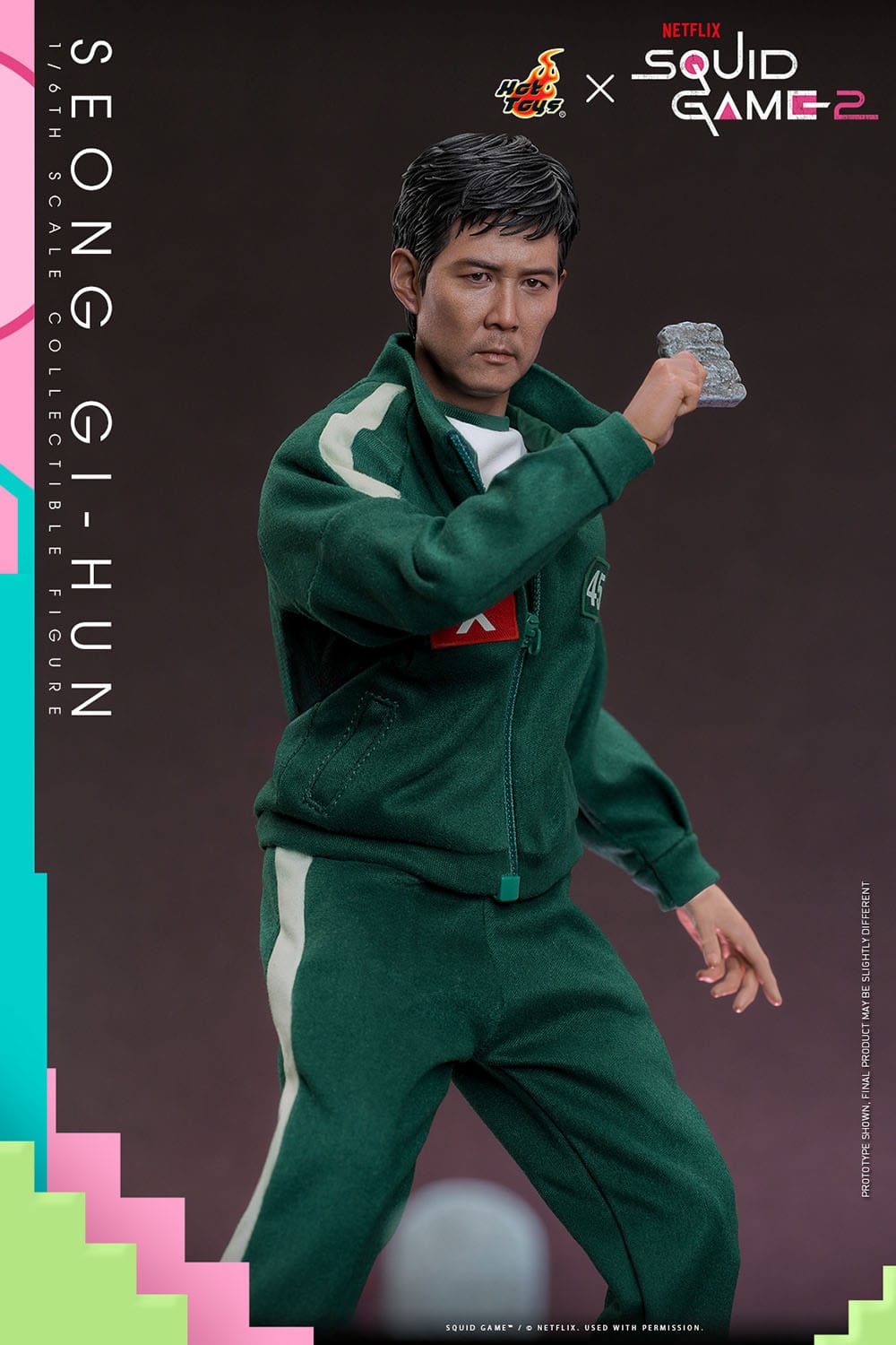 Hot Toys Squid Game 2: Seong Gi-hun 30cm - Loaded Dice