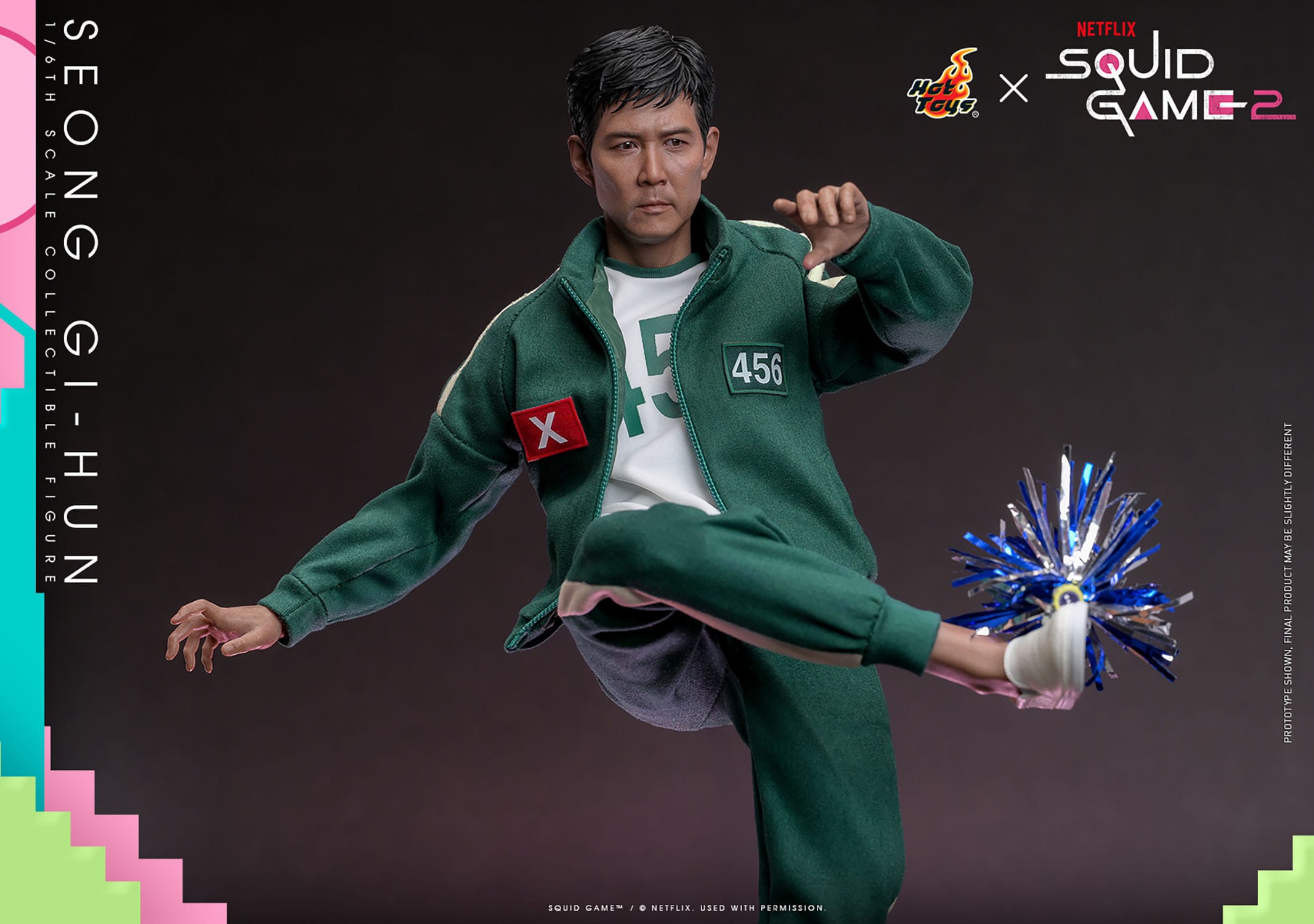 Hot Toys Squid Game 2: Seong Gi-hun 30cm - Loaded Dice
