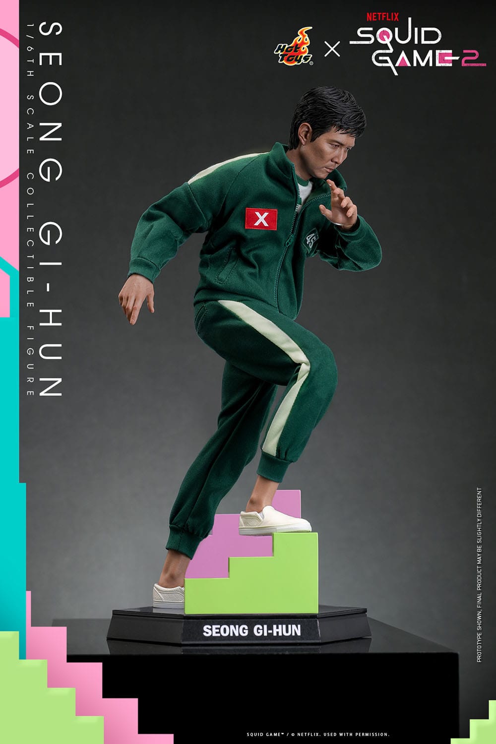 Hot Toys Squid Game 2: Seong Gi-hun 30cm - Loaded Dice