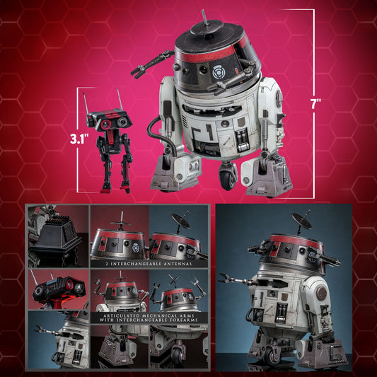 Hot Toys Star Wars: Chopper (C1-10P™) & BD-1™ (Imperial Disguise) 18cm & 8cm - Loaded Dice