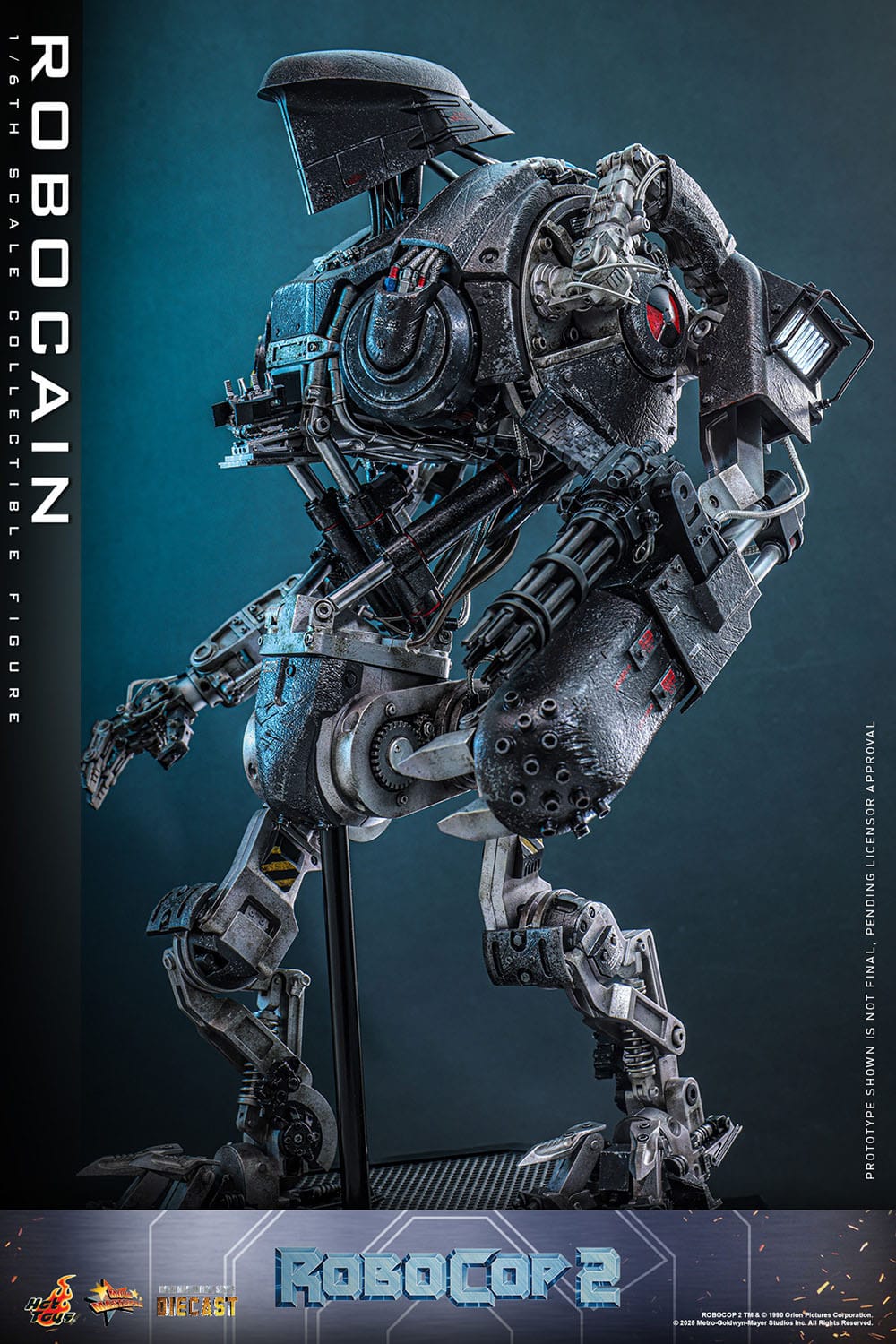 Hot Toys RoboCop 2: Movie Masterpiece RoboCain 40cm - Loaded Dice