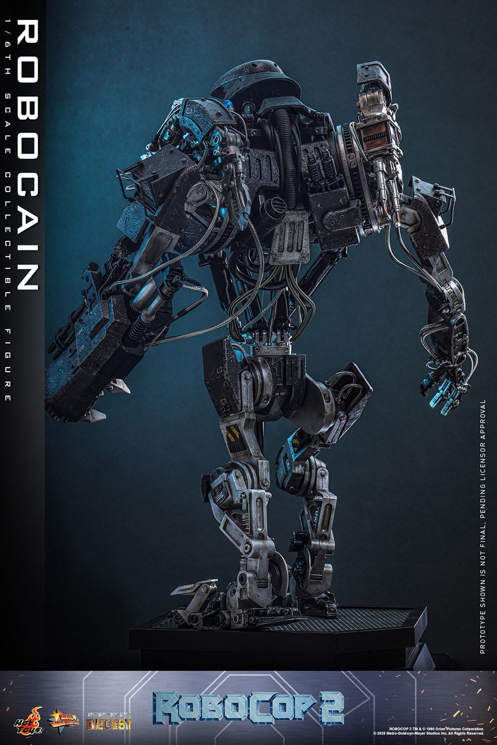 Hot Toys RoboCop 2: Movie Masterpiece RoboCain 40cm - Loaded Dice
