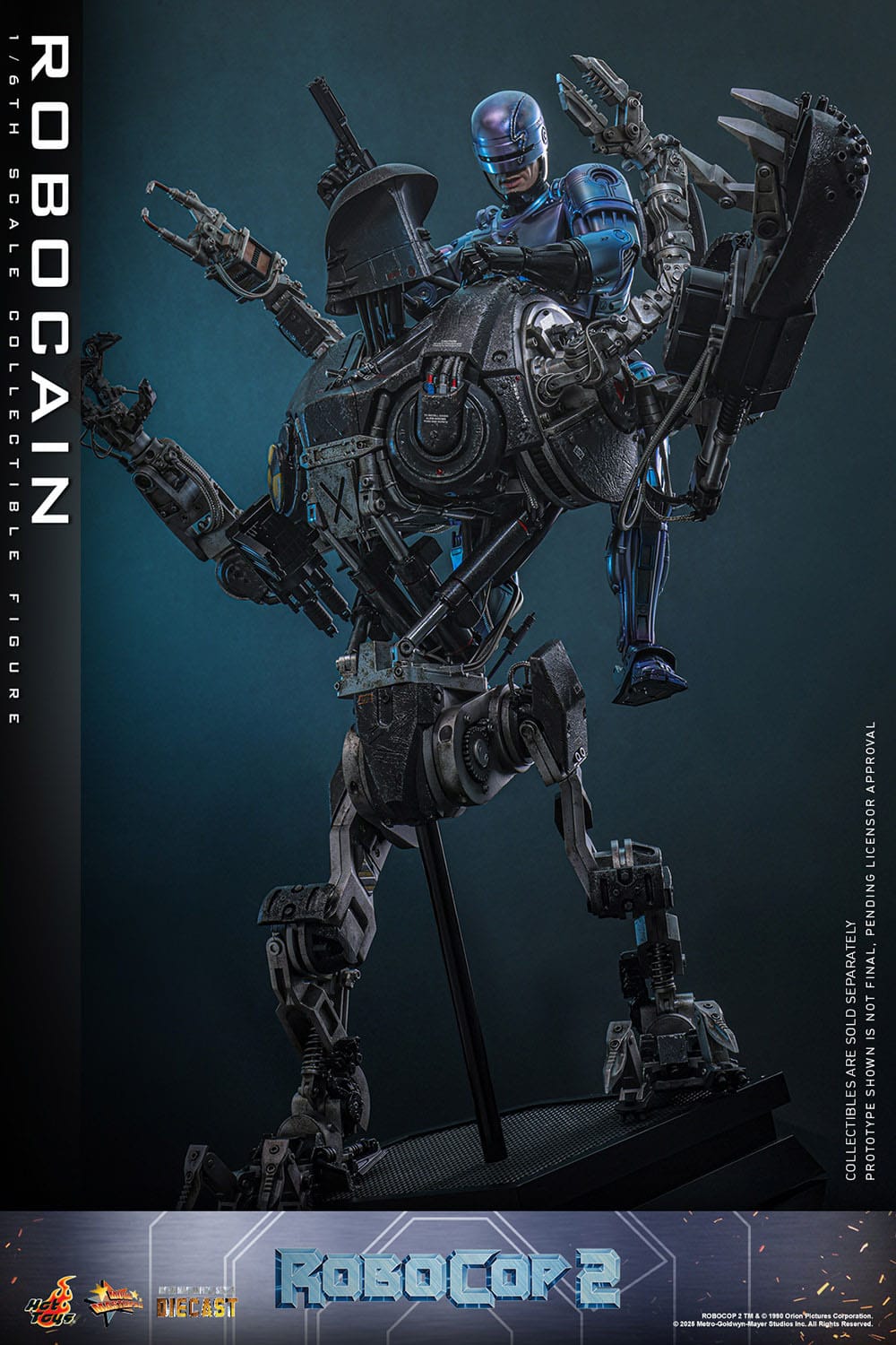 Hot Toys RoboCop 2: Movie Masterpiece RoboCain 40cm - Loaded Dice