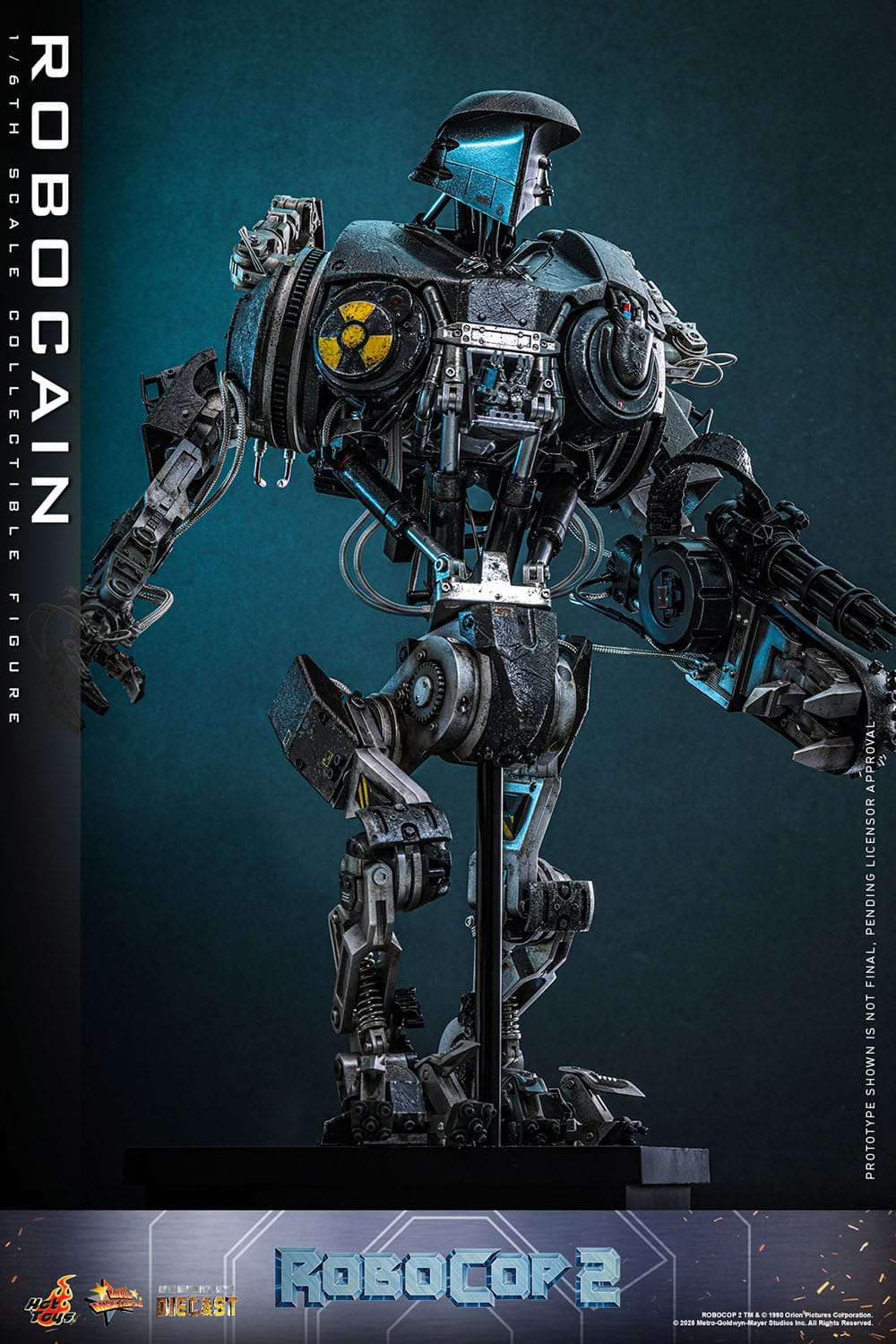 Hot Toys RoboCop 2: Movie Masterpiece RoboCain 40cm - Loaded Dice