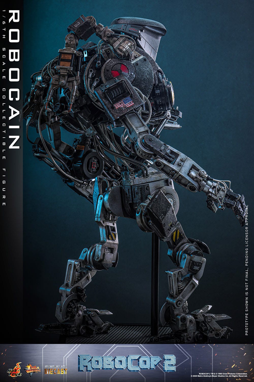 Hot Toys RoboCop 2: Movie Masterpiece RoboCain 40cm - Loaded Dice