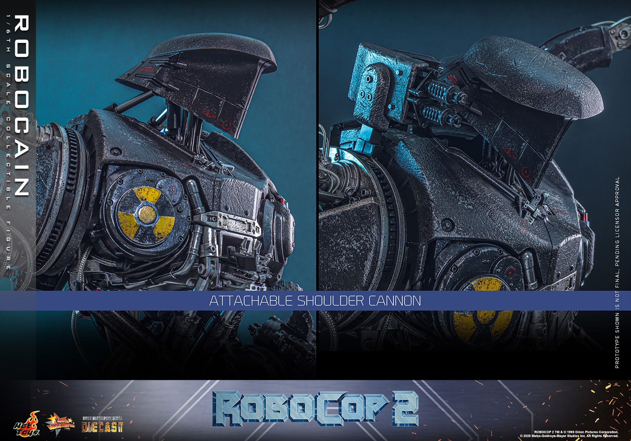 Hot Toys RoboCop 2: Movie Masterpiece RoboCain 40cm - Loaded Dice