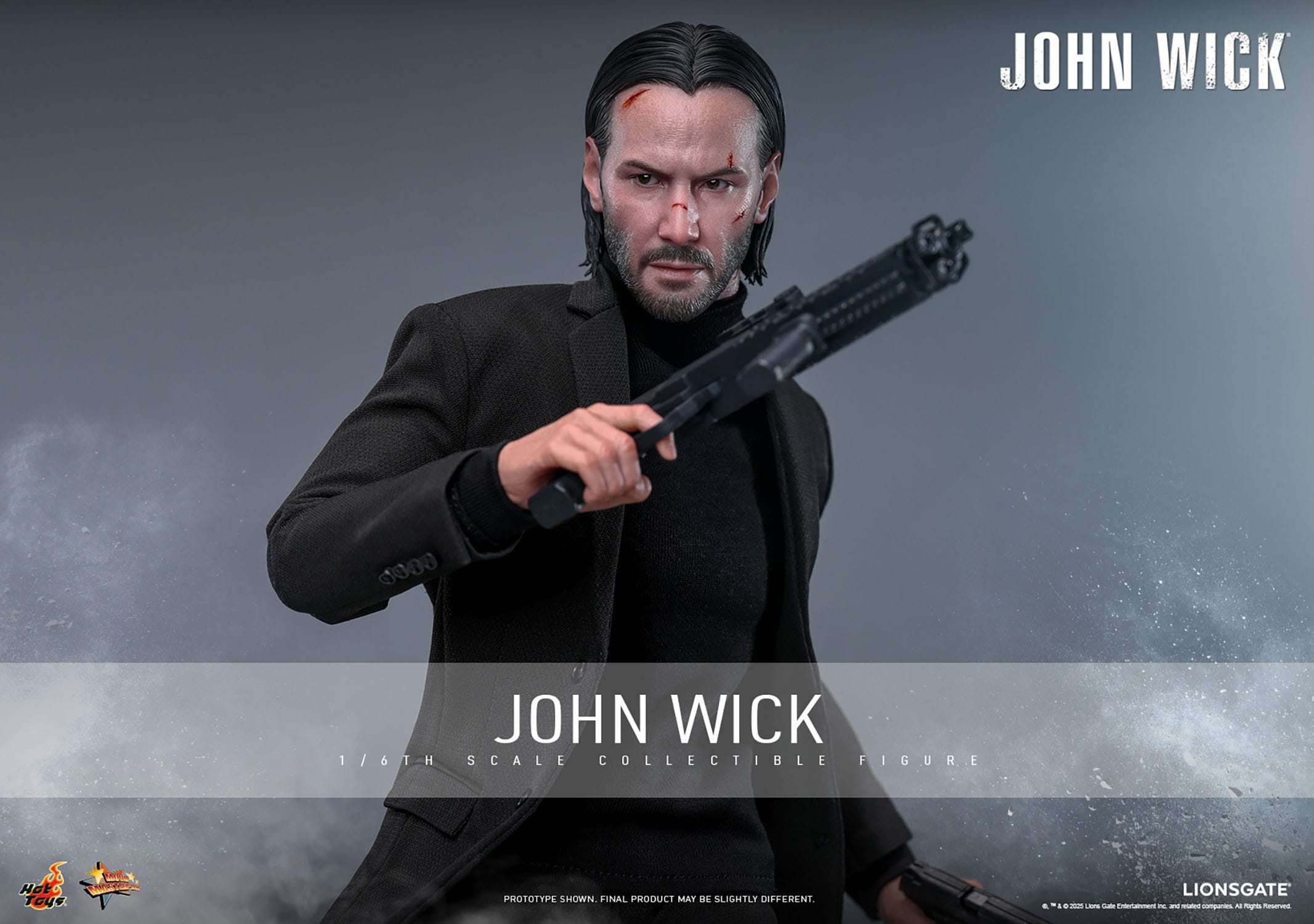 Hot Toys John Wick: Movie Masterpiece John Wick 31cm - Loaded Dice