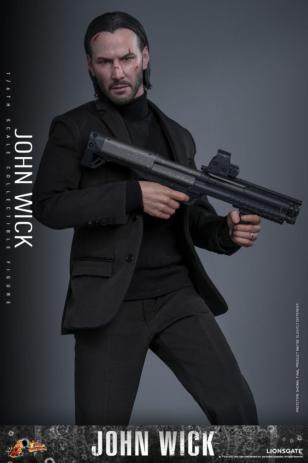 Hot Toys John Wick: Movie Masterpiece John Wick 31cm - Loaded Dice