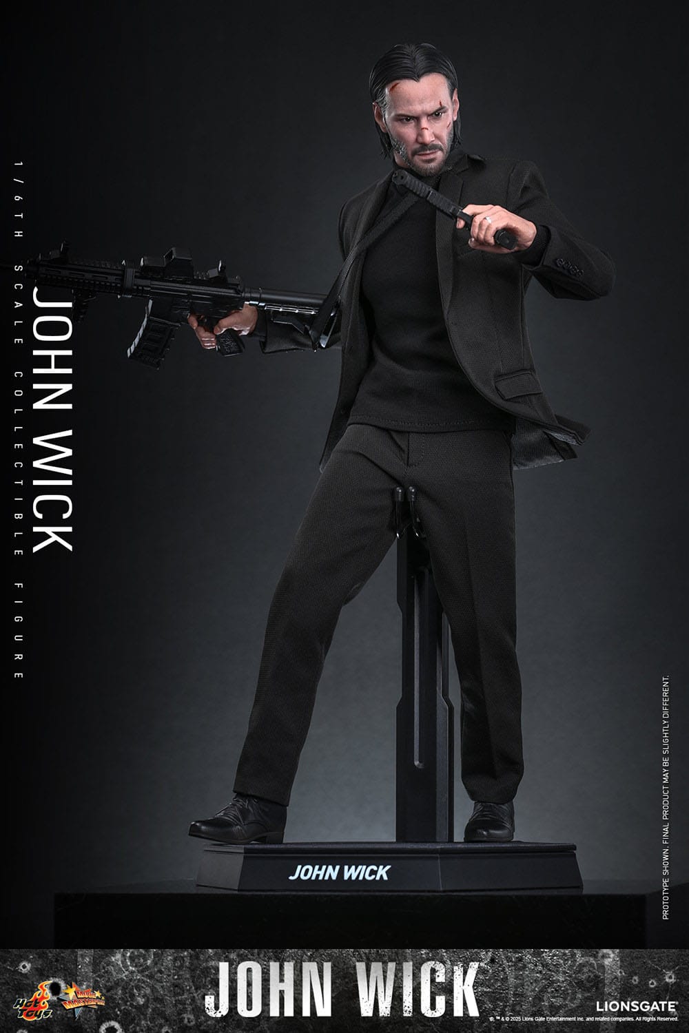 Hot Toys John Wick: Movie Masterpiece John Wick 31cm - Loaded Dice
