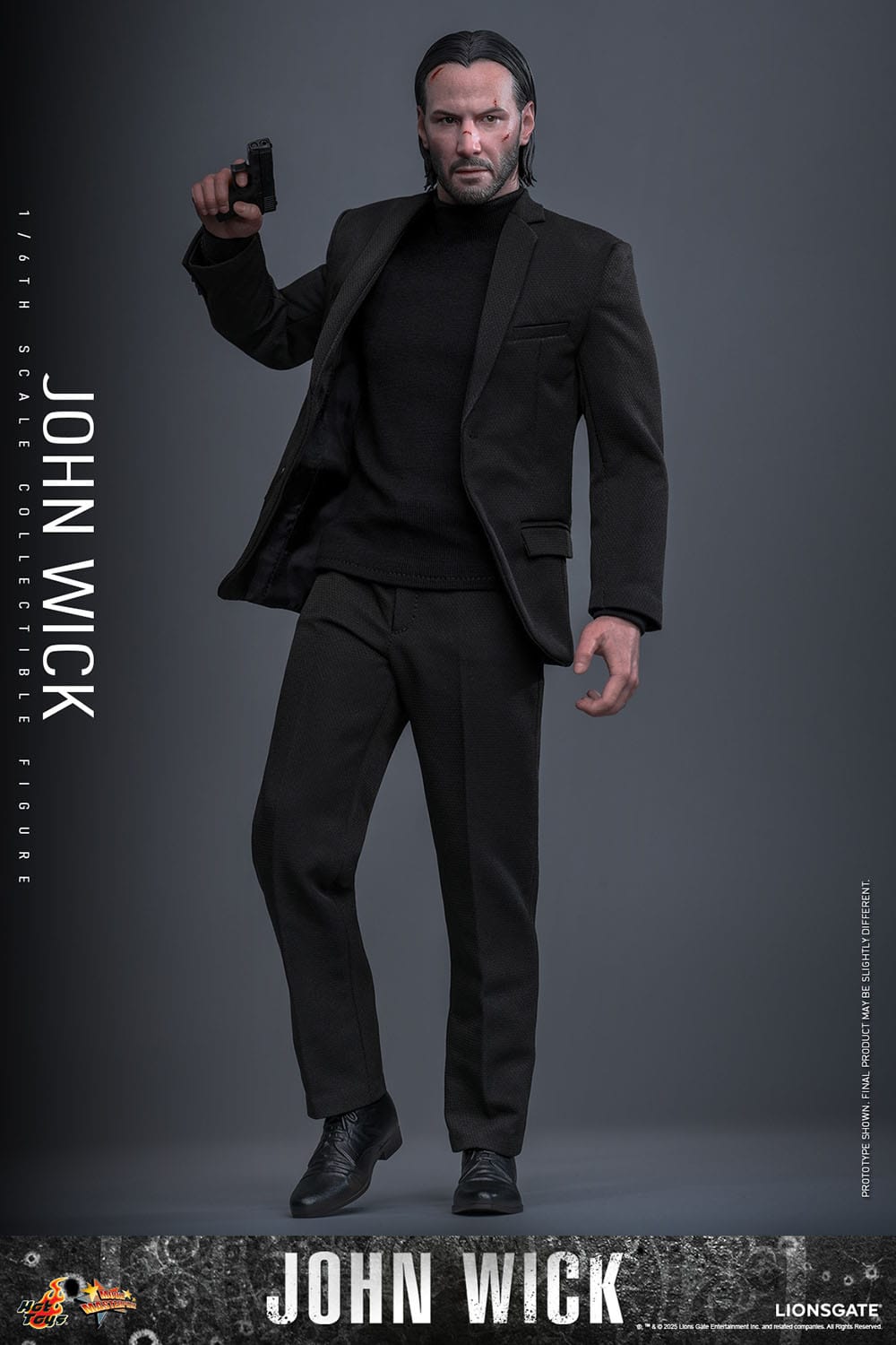 Hot Toys John Wick: Movie Masterpiece John Wick 31cm - Loaded Dice