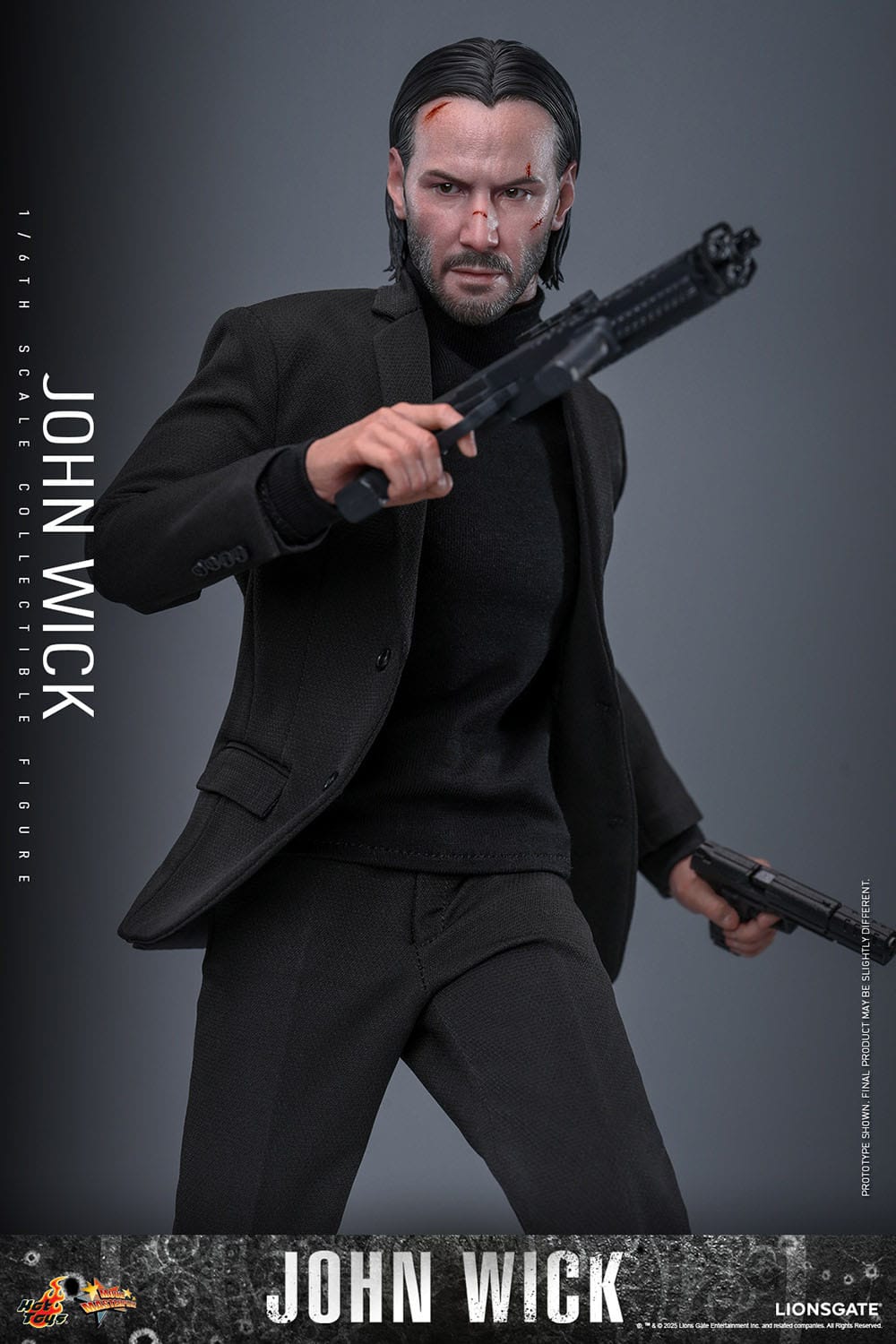Hot Toys John Wick: Movie Masterpiece John Wick 31cm - Loaded Dice