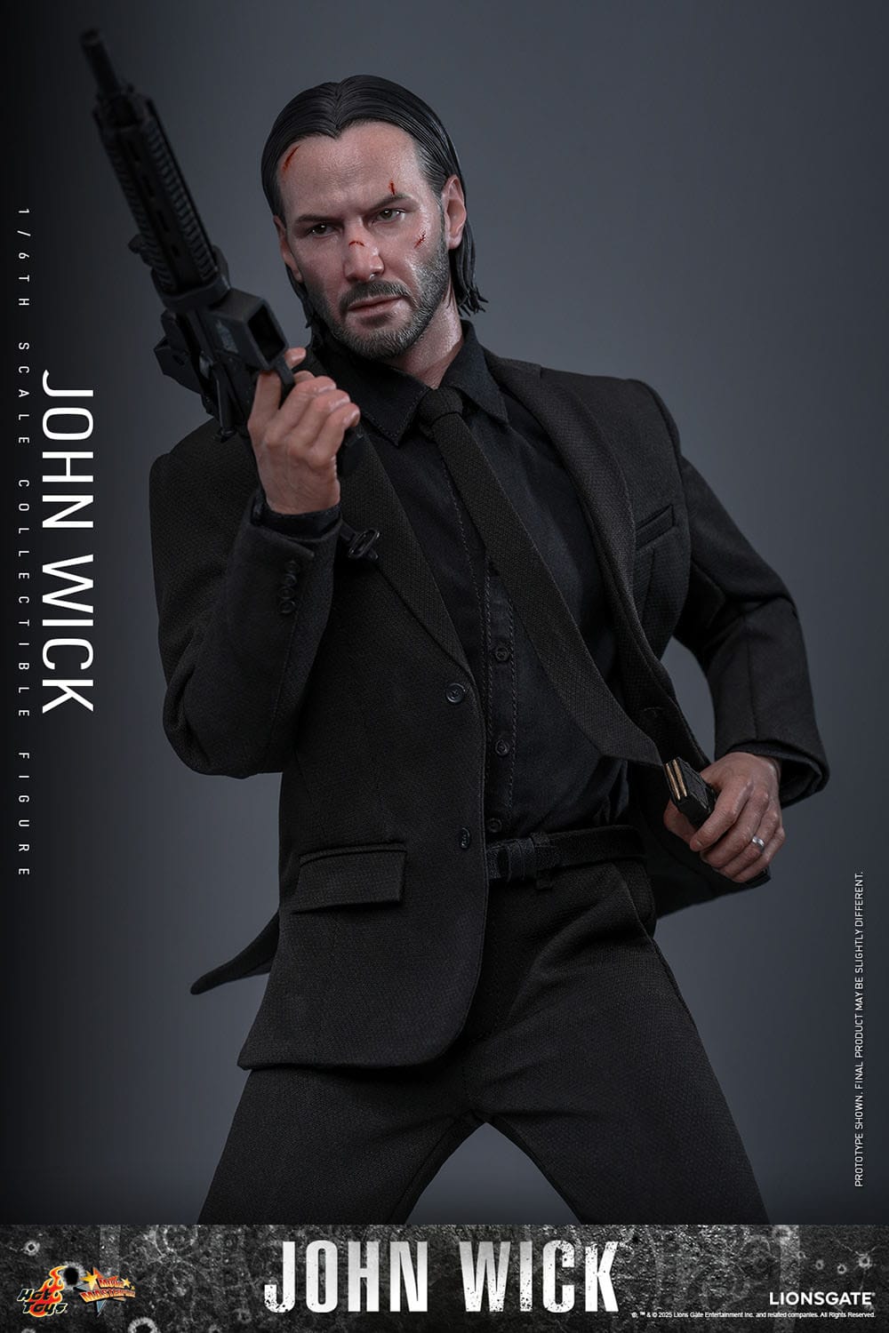 Hot Toys John Wick: Movie Masterpiece John Wick 31cm - Loaded Dice