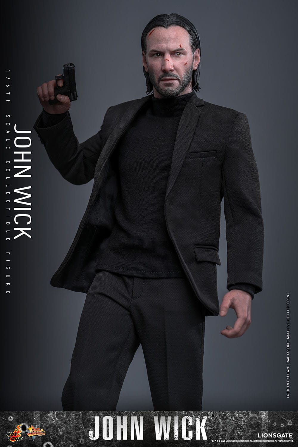 Hot Toys John Wick: Movie Masterpiece John Wick 31cm - Loaded Dice