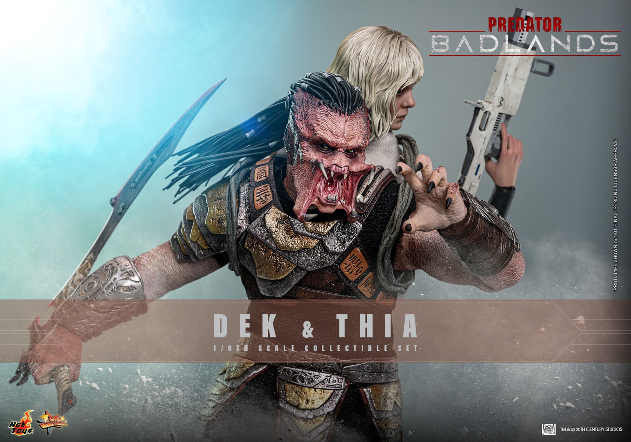 Hot Toy Predator: Badlands Movie Masterpiece Dek & Thia 30cm - Loaded Dice