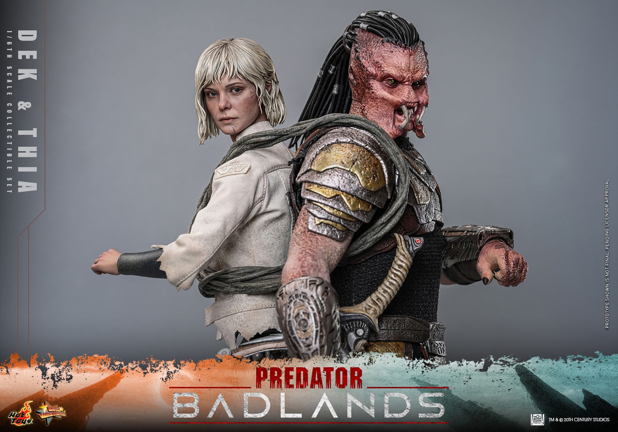 Hot Toy Predator: Badlands Movie Masterpiece Dek & Thia 30cm - Loaded Dice