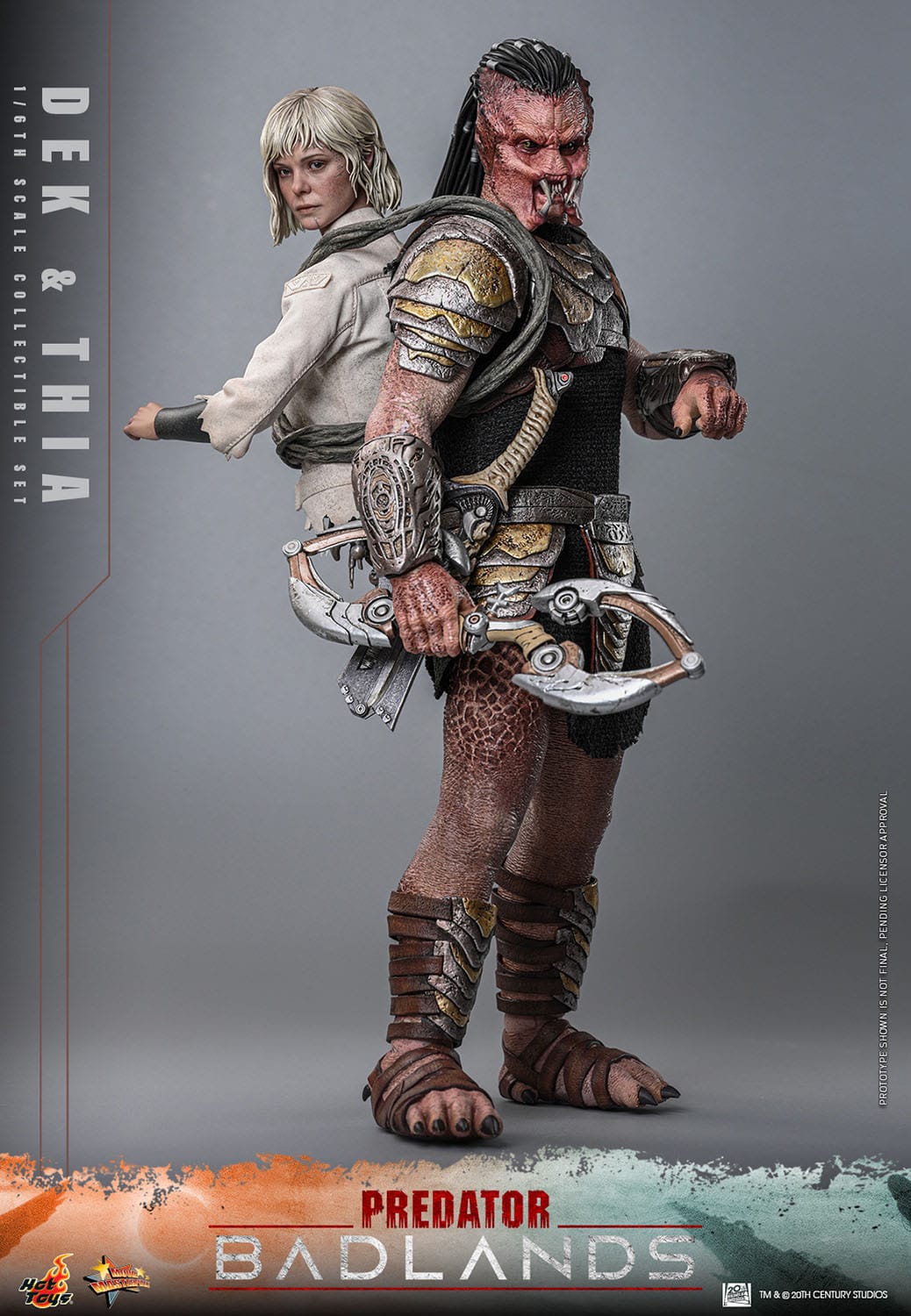 Hot Toy Predator: Badlands Movie Masterpiece Dek & Thia 30cm - Loaded Dice