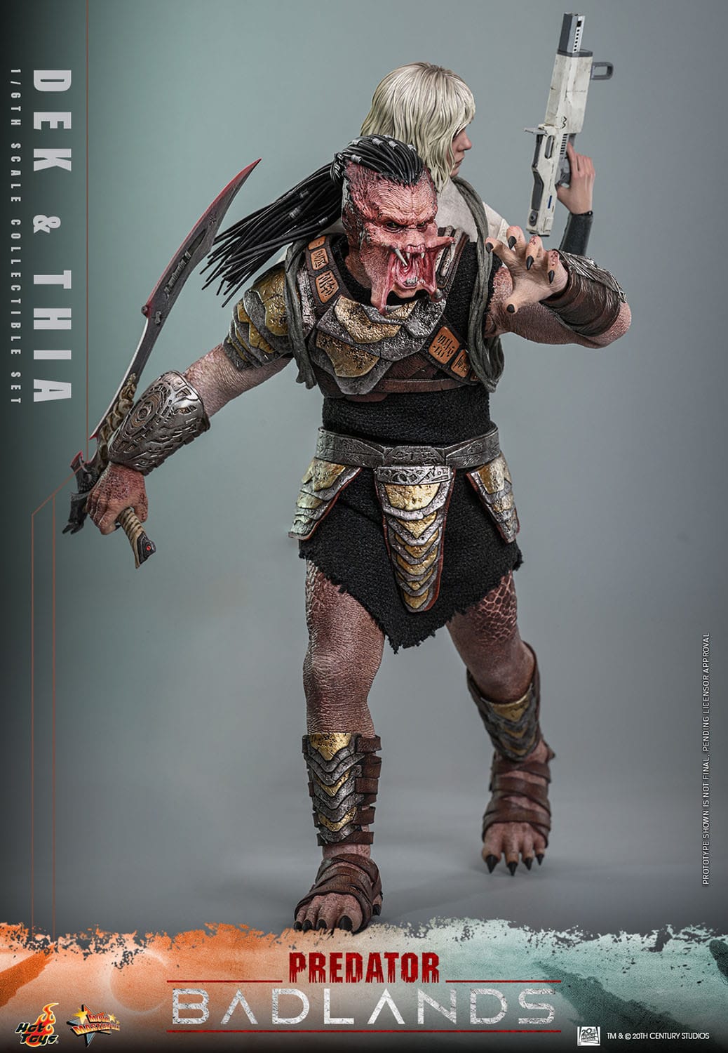 Hot Toy Predator: Badlands Movie Masterpiece Dek & Thia 30cm - Loaded Dice