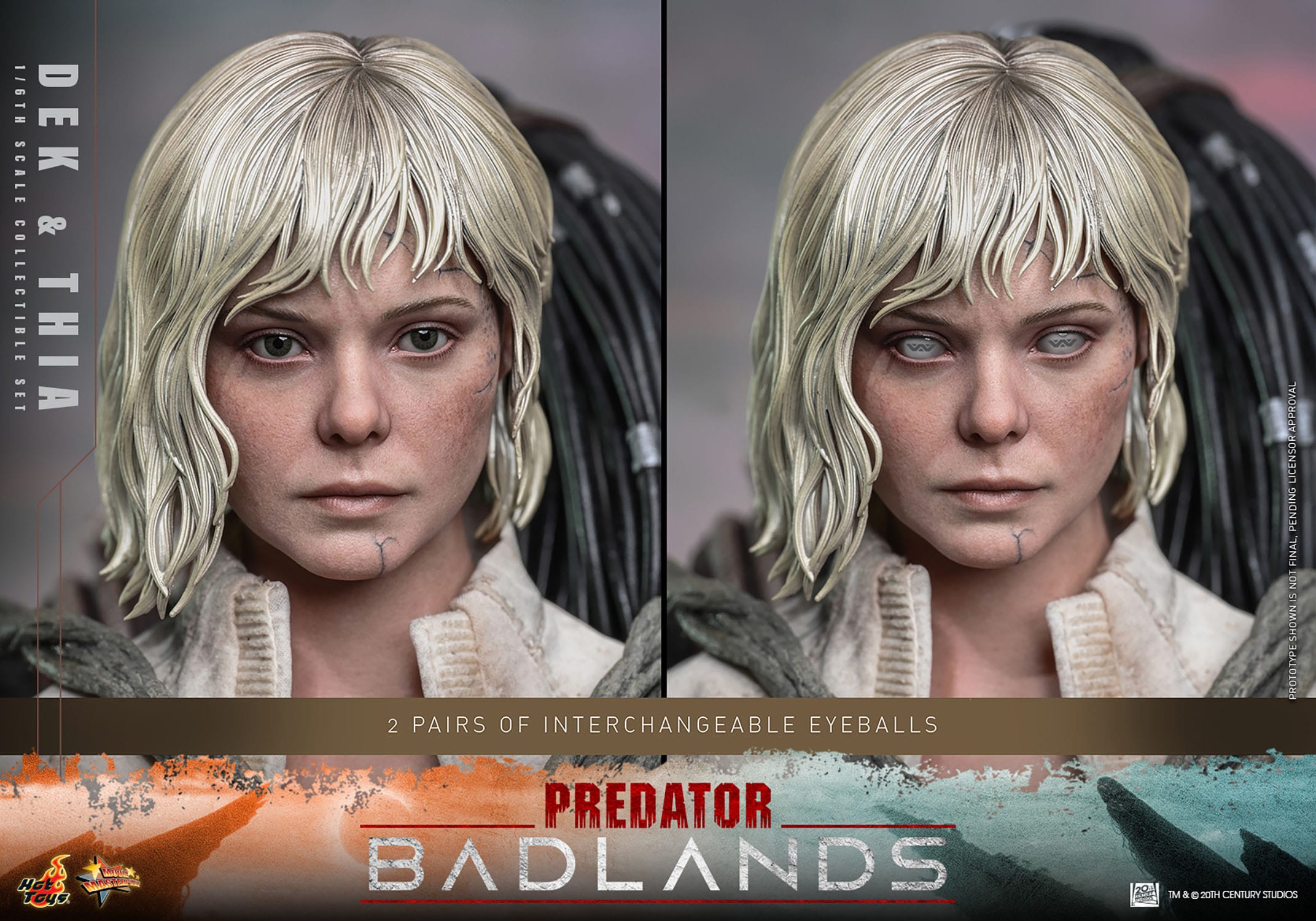 Hot Toy Predator: Badlands Movie Masterpiece Dek & Thia 30cm - Loaded Dice