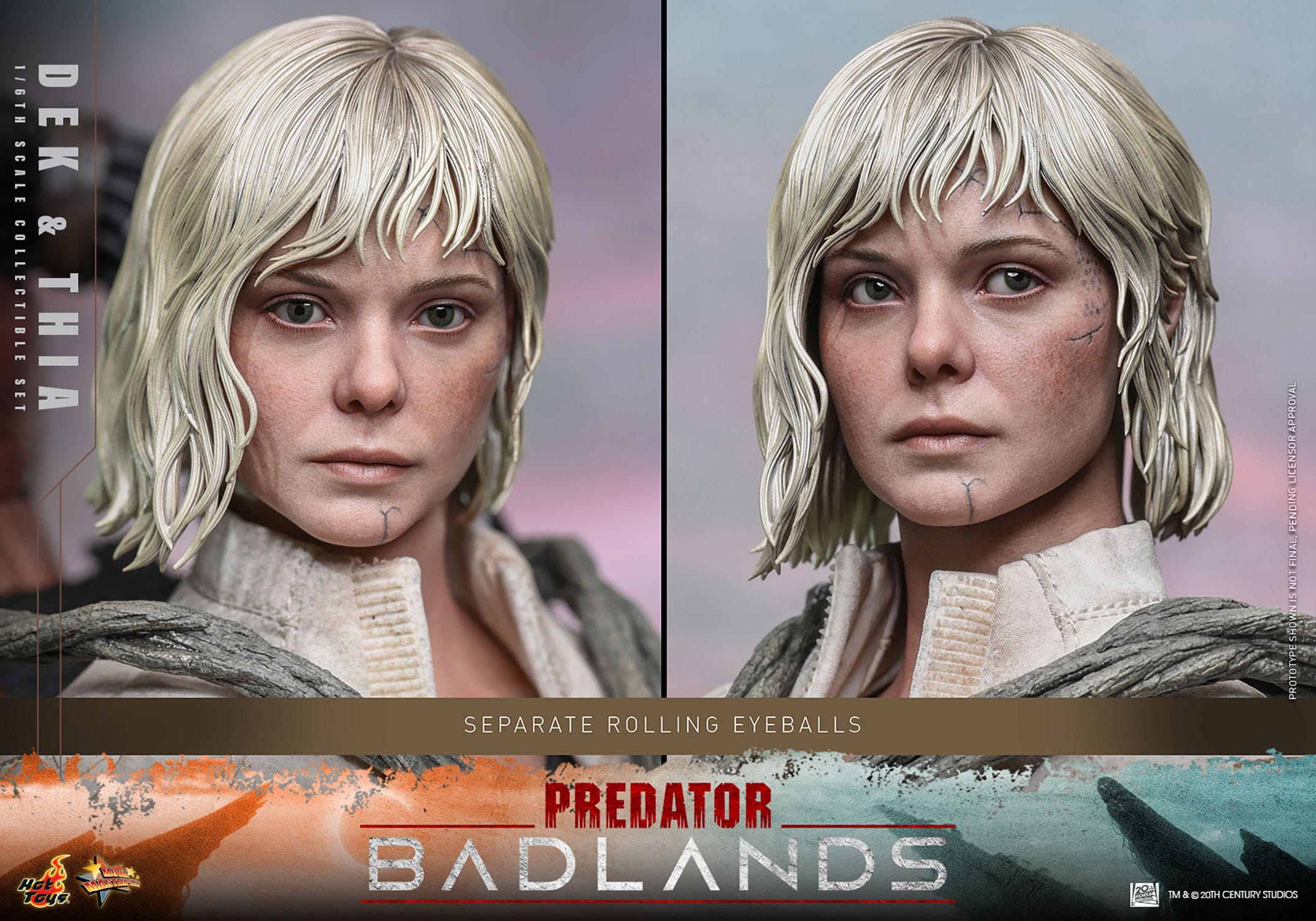 Hot Toy Predator: Badlands Movie Masterpiece Dek & Thia 30cm - Loaded Dice