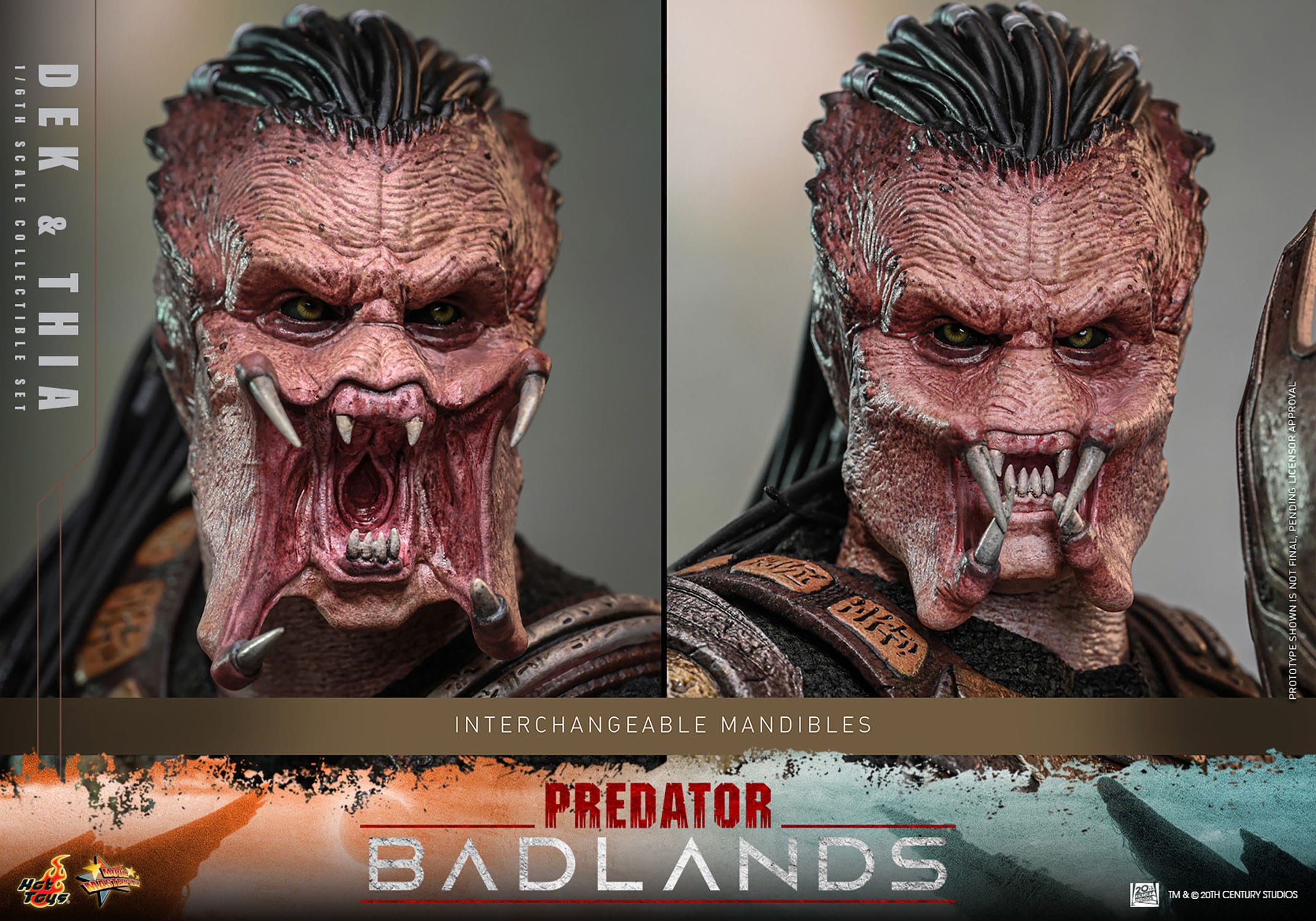 Hot Toy Predator: Badlands Movie Masterpiece Dek & Thia 30cm - Loaded Dice