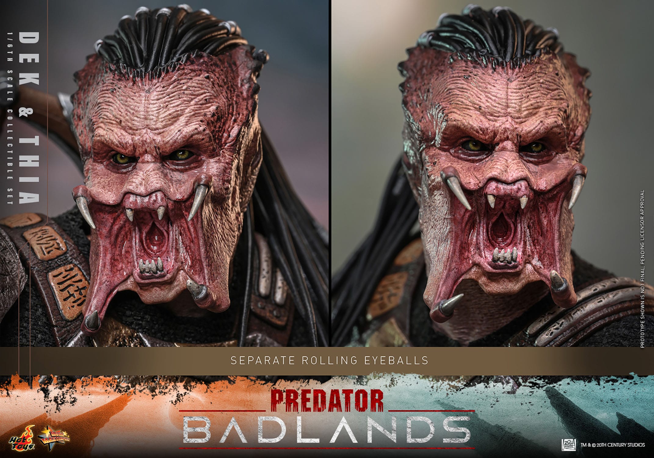 Hot Toy Predator: Badlands Movie Masterpiece Dek & Thia 30cm - Loaded Dice