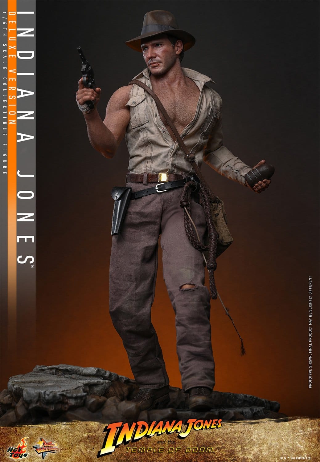 Hot Toys Indiana Jones: Movie Masterpiece Indiana Jones (Deluxe Version) 30cm - Loaded Dice