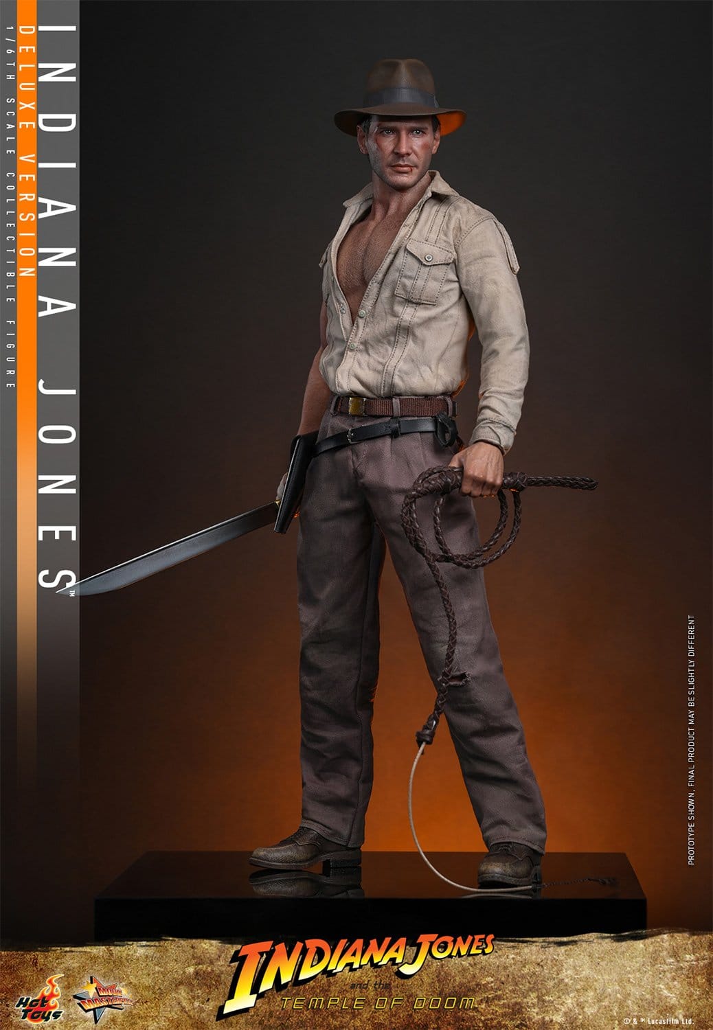 Hot Toys Indiana Jones: Movie Masterpiece Indiana Jones (Deluxe Version) 30cm - Loaded Dice