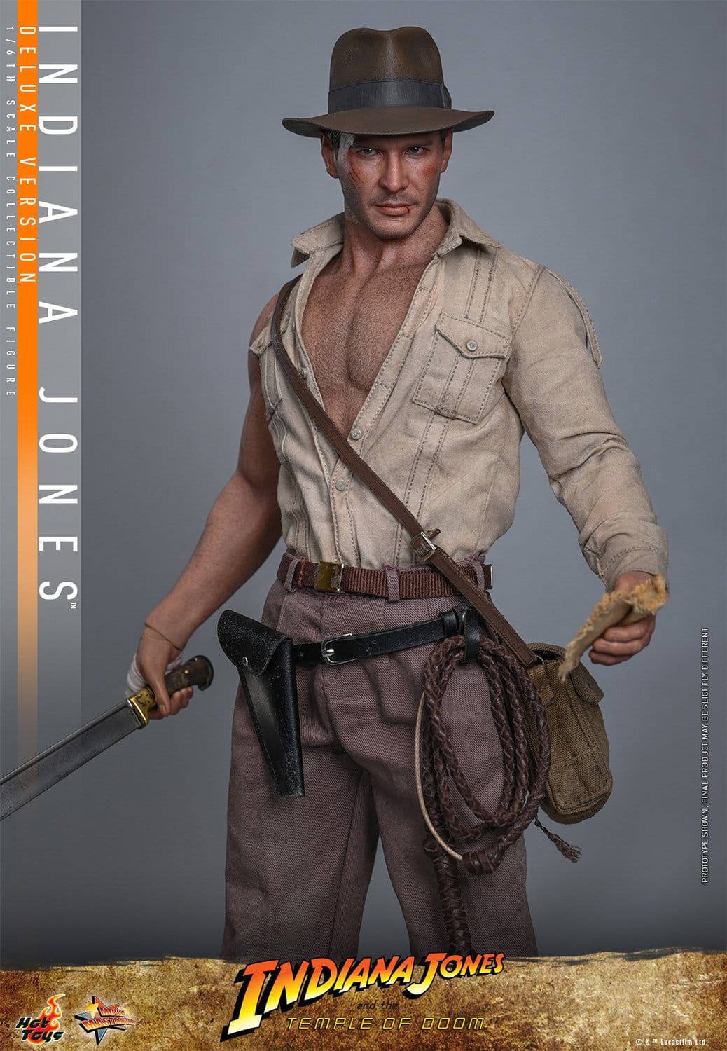 Hot Toys Indiana Jones: Movie Masterpiece Indiana Jones (Deluxe Version) 30cm - Loaded Dice