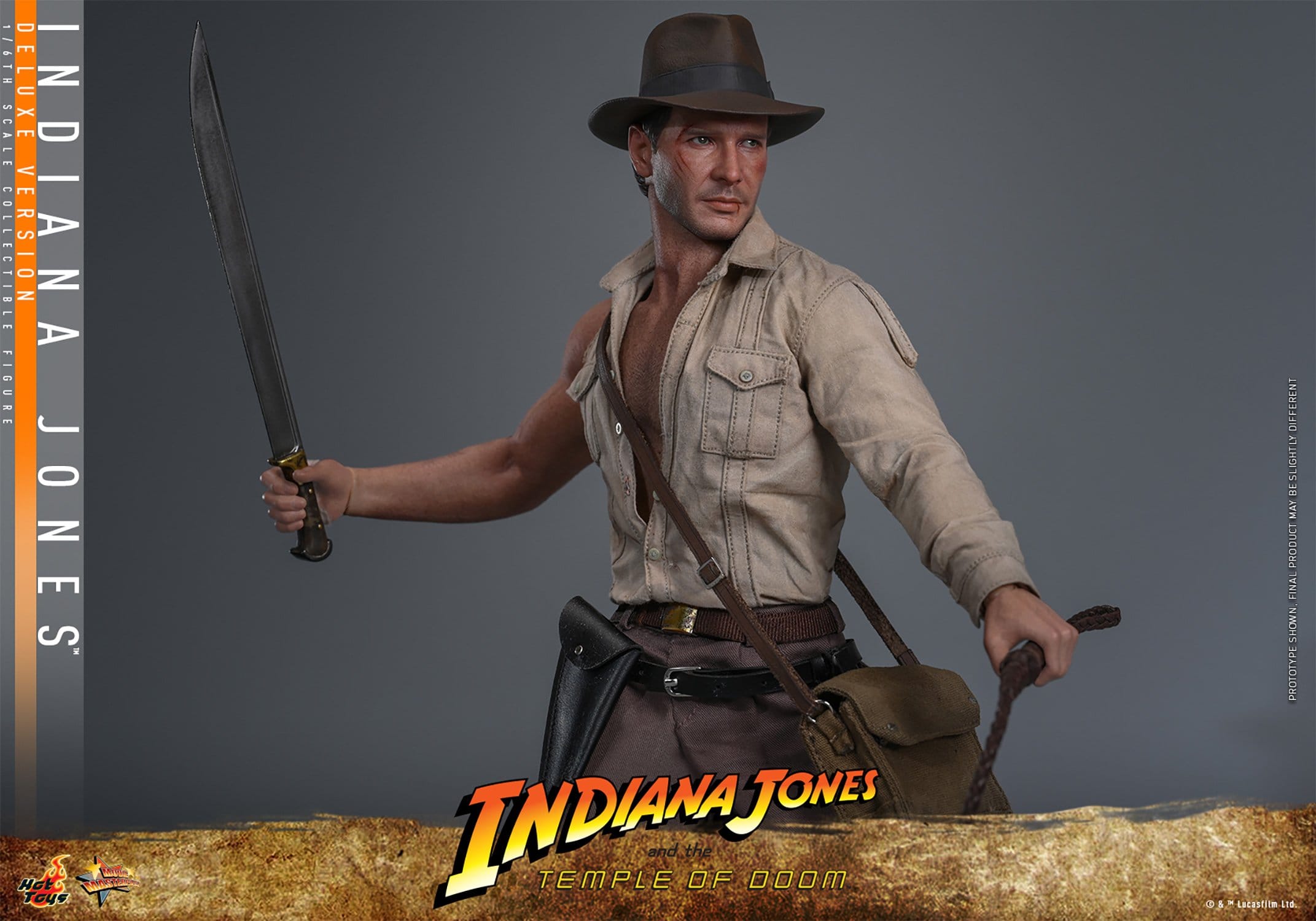 Hot Toys Indiana Jones: Movie Masterpiece Indiana Jones (Deluxe Version) 30cm - Loaded Dice