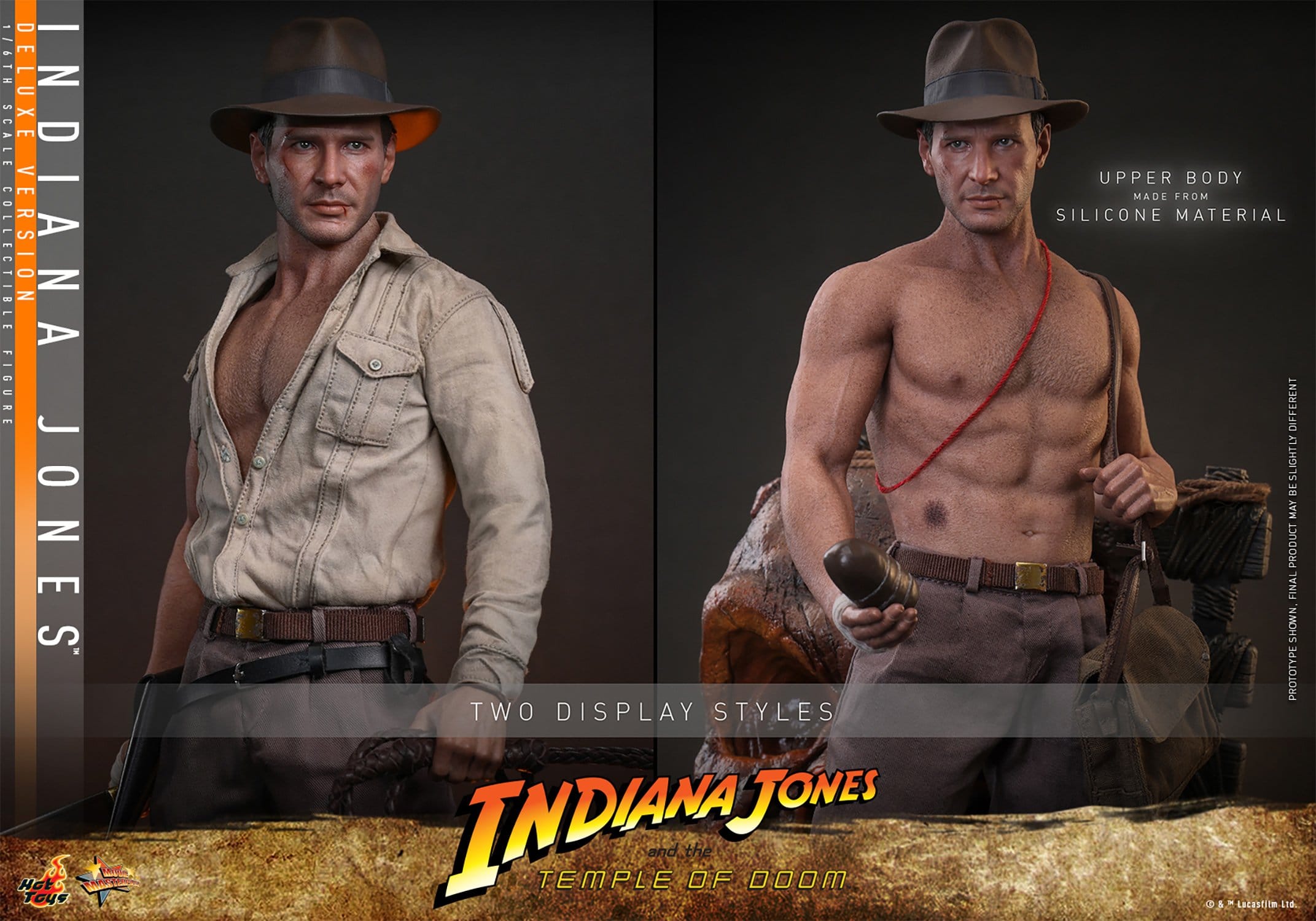 Hot Toys Indiana Jones: Movie Masterpiece Indiana Jones (Deluxe Version) 30cm - Loaded Dice