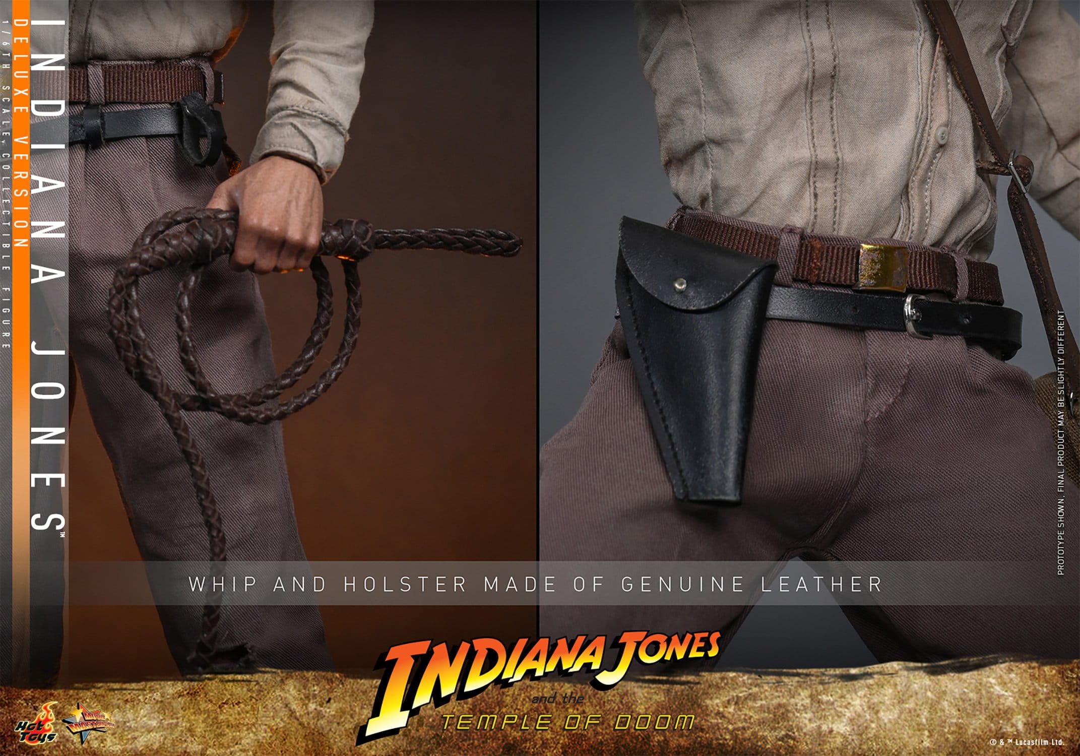 Hot Toys Indiana Jones: Movie Masterpiece Indiana Jones (Deluxe Version) 30cm - Loaded Dice
