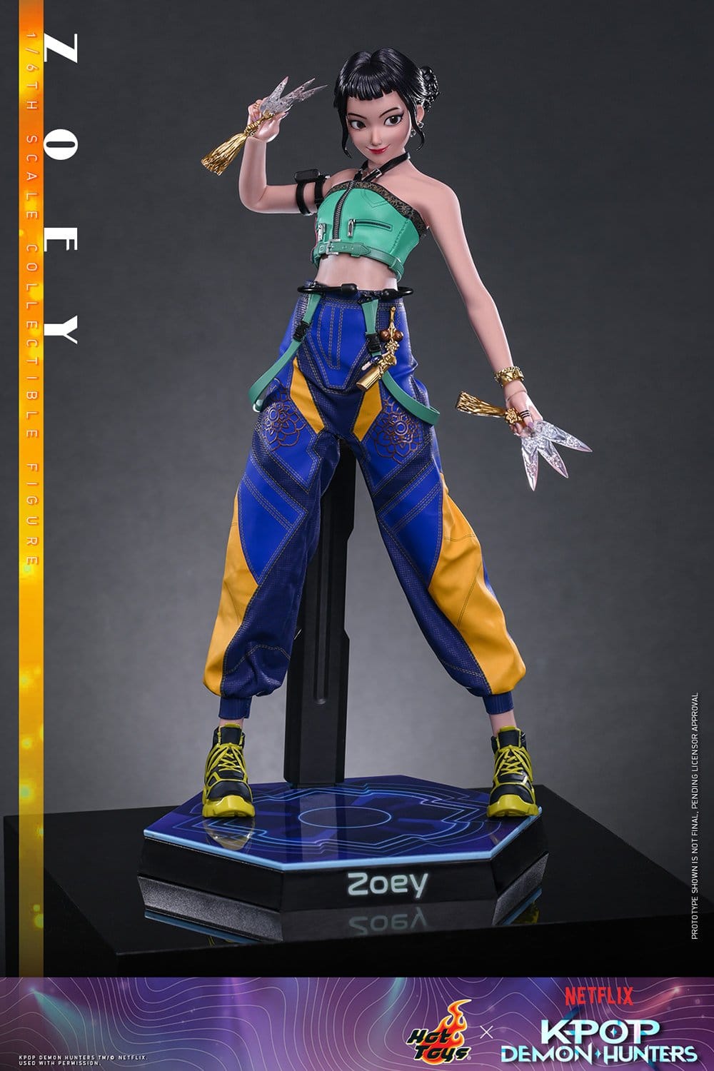 Hot Toys KPop Demon Hunters Zoey 1/6 27cm - Loaded Dice
