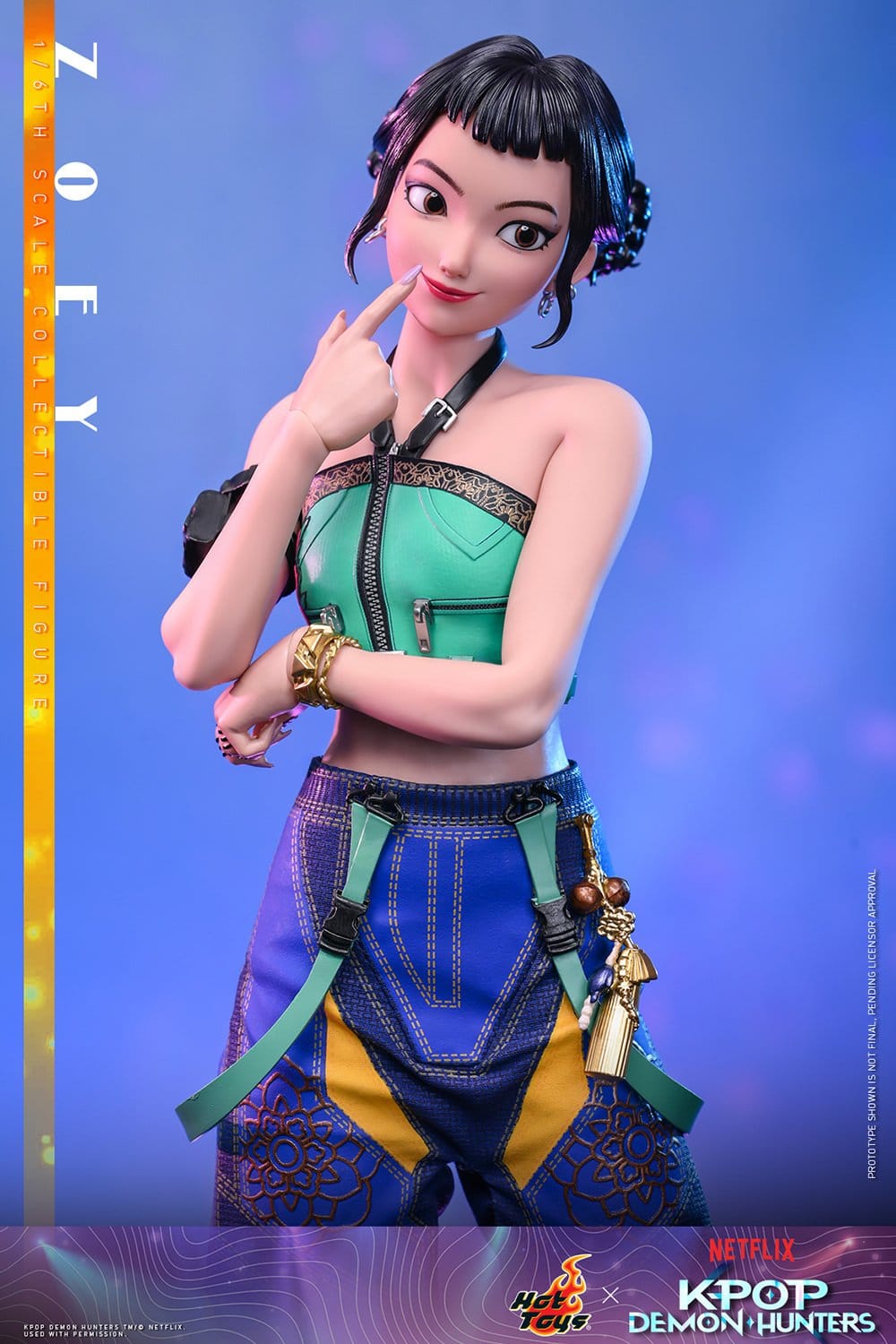 Hot Toys KPop Demon Hunters Zoey 1/6 27cm - Loaded Dice