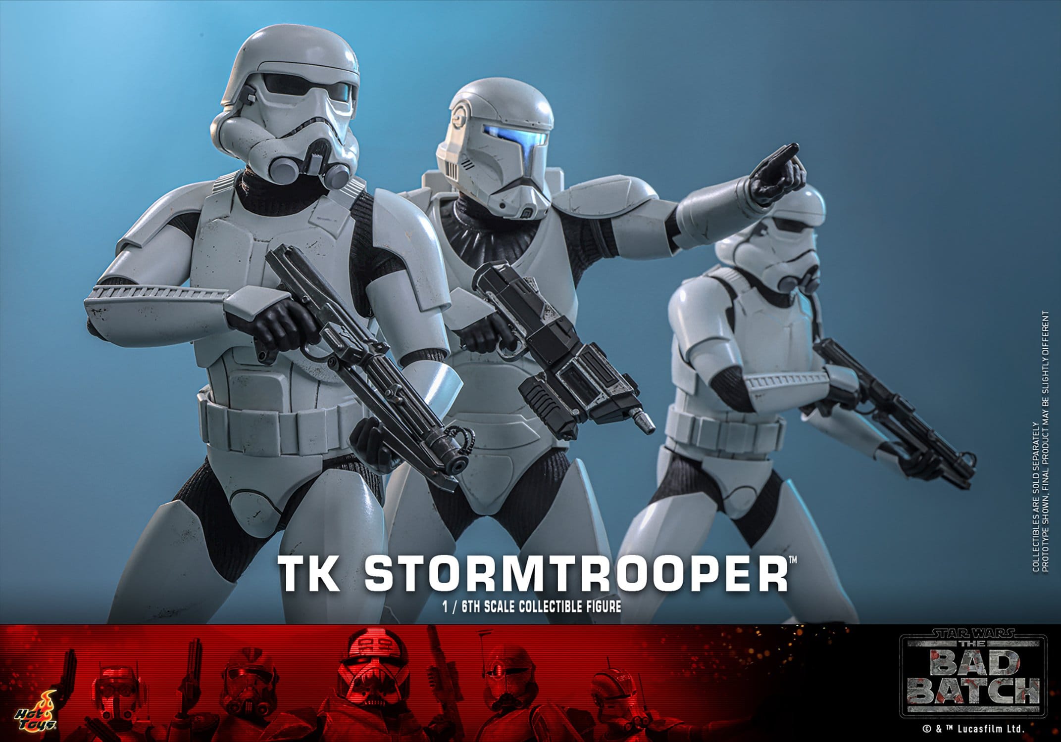 Hot Toys Star Wars: The Bad Batch TK Stormtrooper 30cm - Loaded Dice