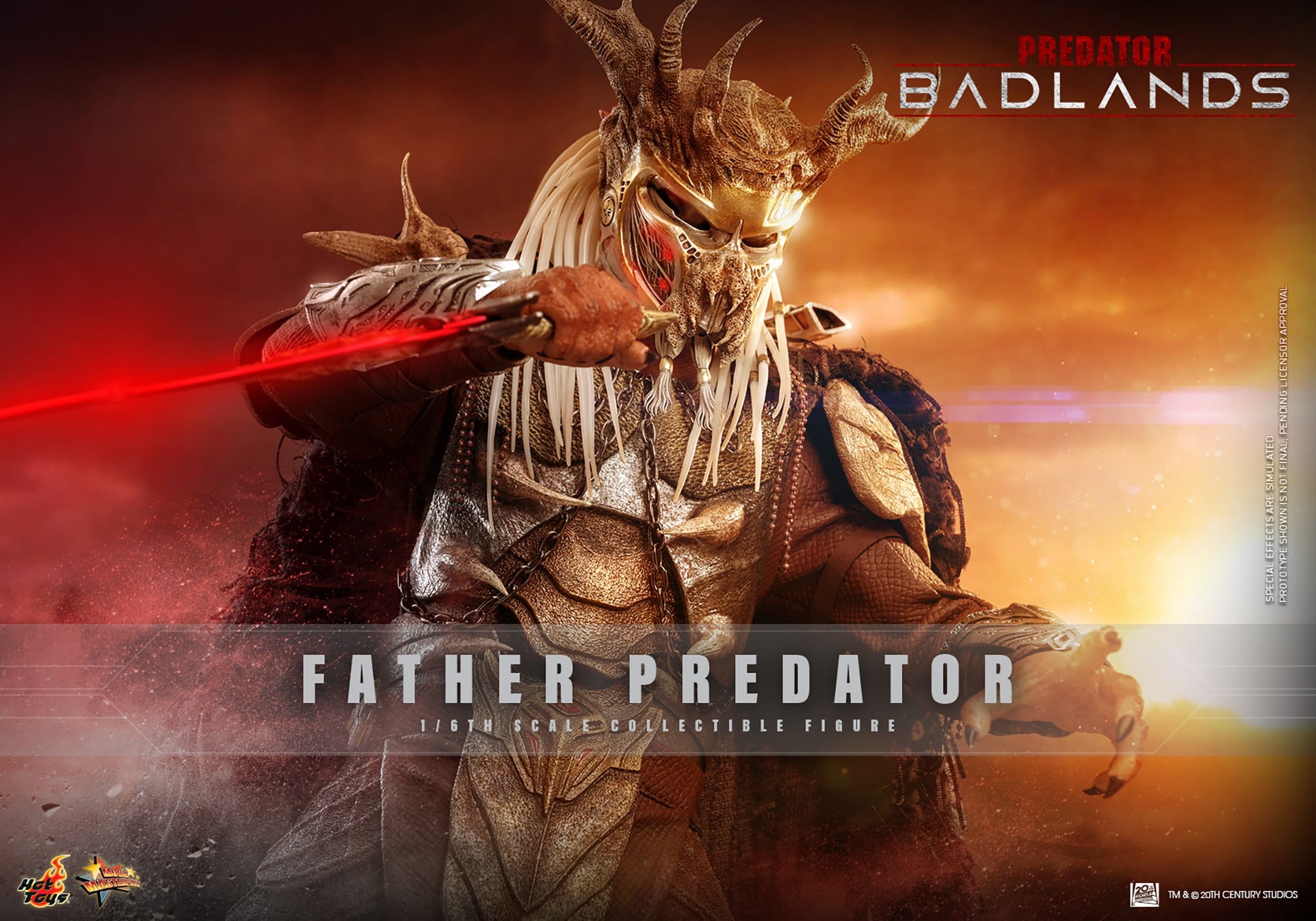 Hot Toys Predator: Badlands Movie Masterpiece Njohrr 36cm - Loaded Dice