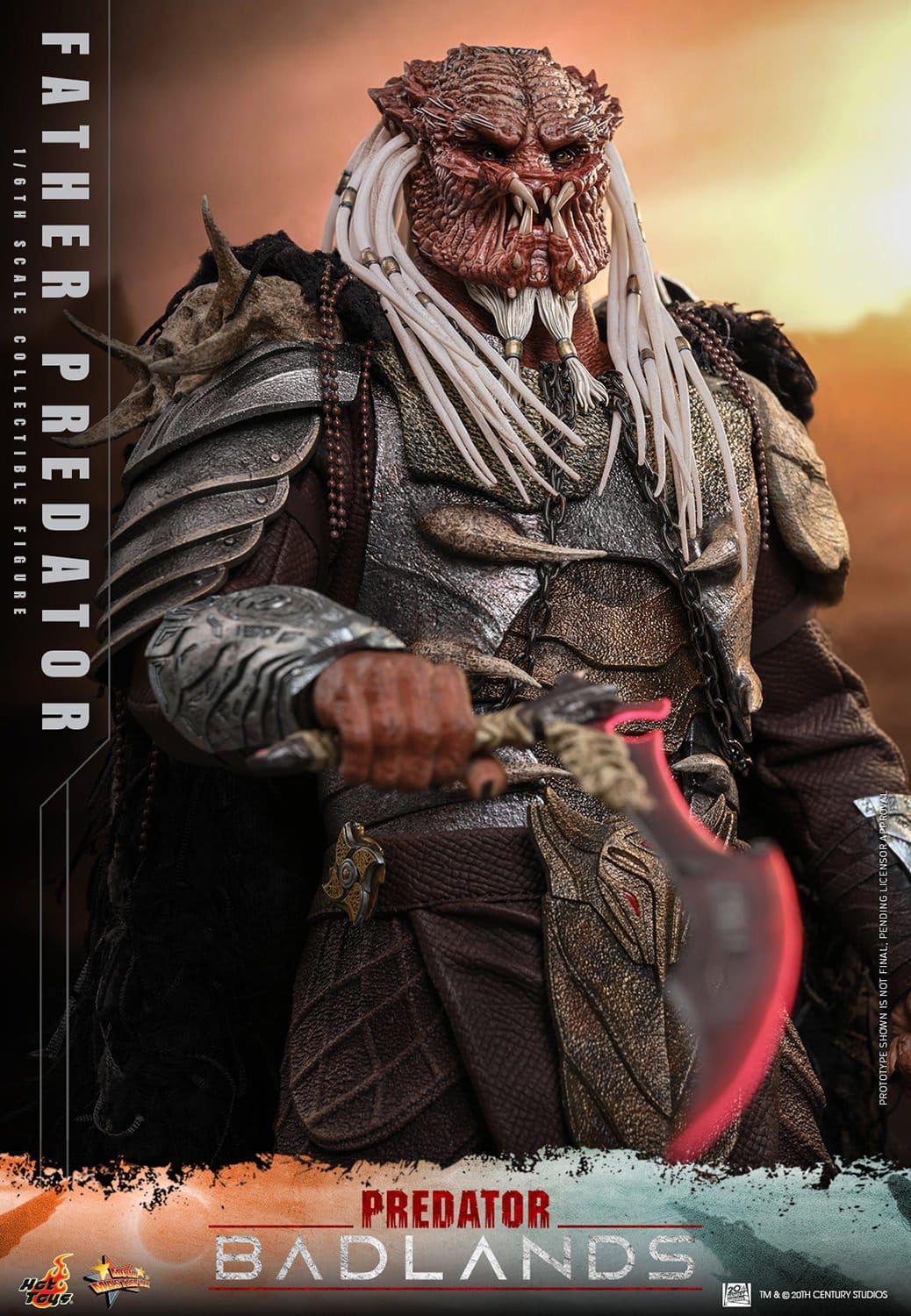 Hot Toys Predator: Badlands Movie Masterpiece Njohrr 36cm - Loaded Dice