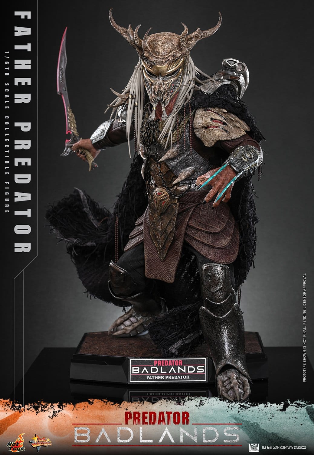 Hot Toys Predator: Badlands Movie Masterpiece Njohrr 36cm - Loaded Dice