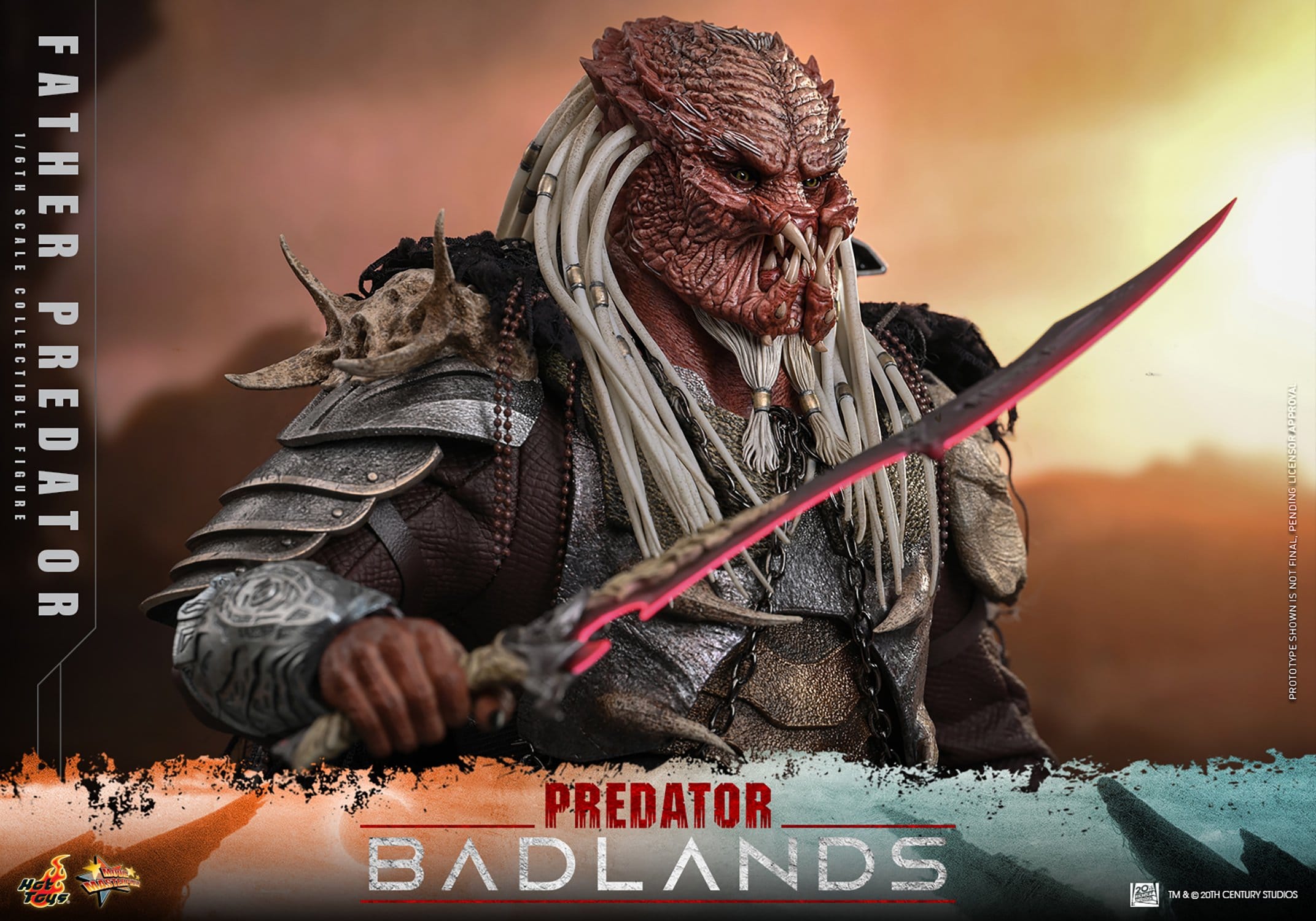 Hot Toys Predator: Badlands Movie Masterpiece Njohrr 36cm - Loaded Dice