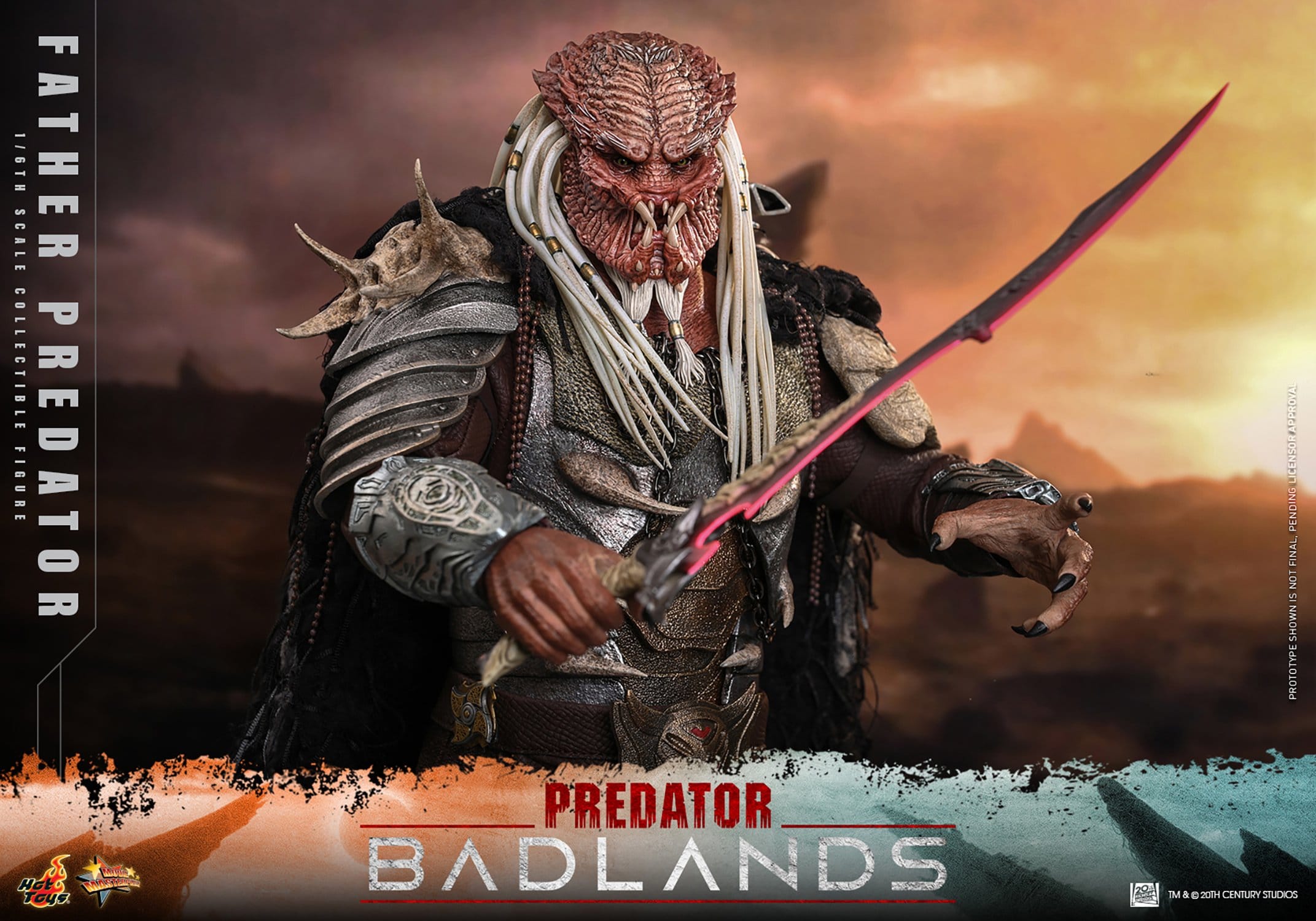 Hot Toys Predator: Badlands Movie Masterpiece Njohrr 36cm - Loaded Dice