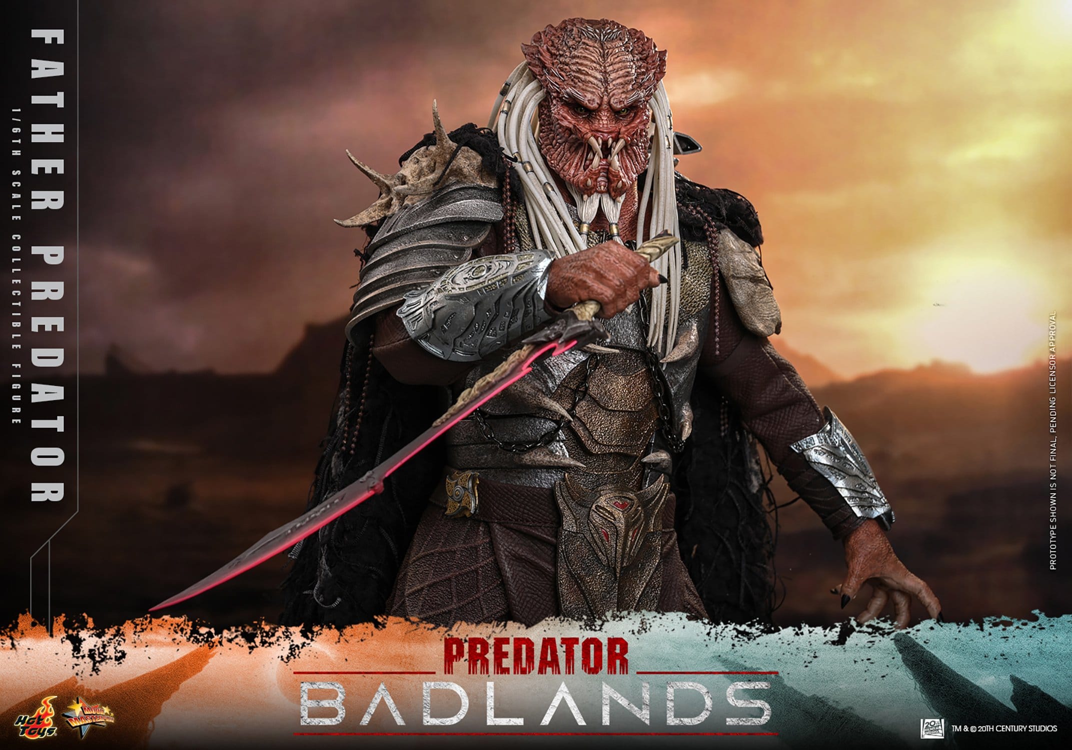 Hot Toys Predator: Badlands Movie Masterpiece Njohrr 36cm - Loaded Dice