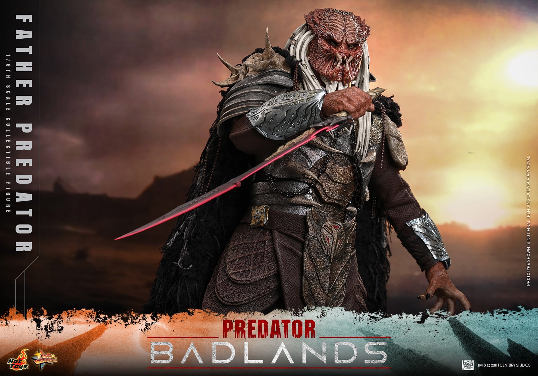 Hot Toys Predator: Badlands Movie Masterpiece Njohrr 36cm - Loaded Dice