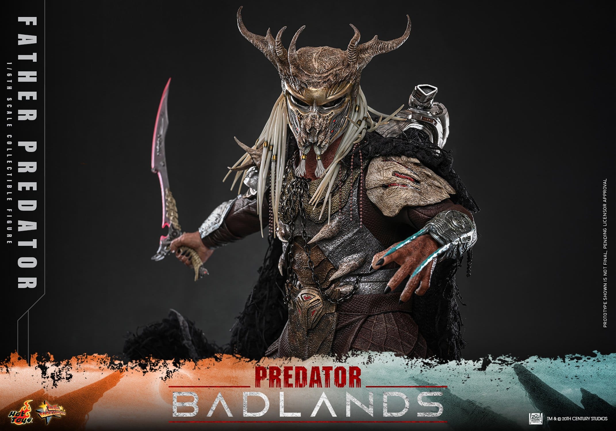 Hot Toys Predator: Badlands Movie Masterpiece Njohrr 36cm - Loaded Dice