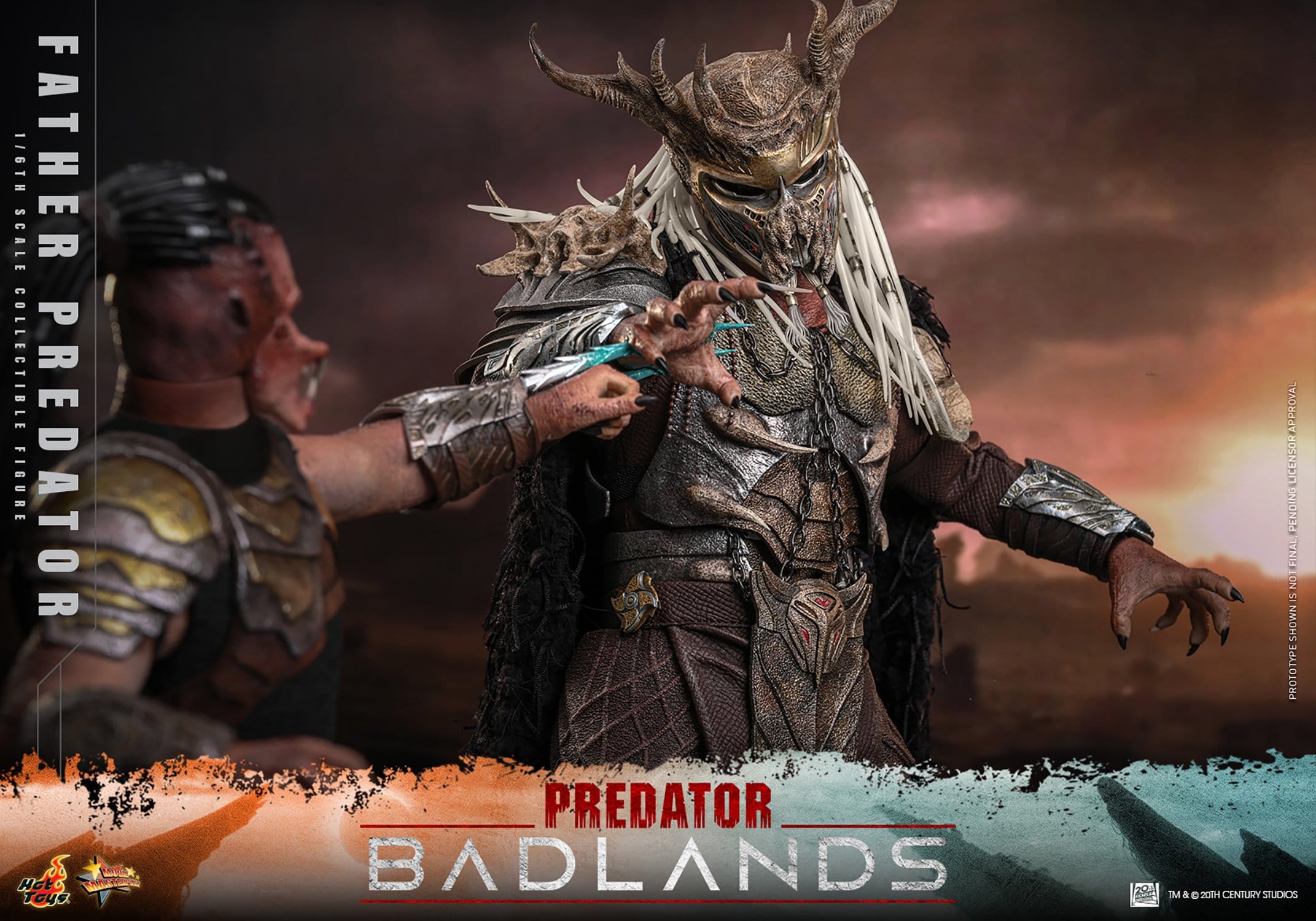 Hot Toys Predator: Badlands Movie Masterpiece Njohrr 36cm - Loaded Dice