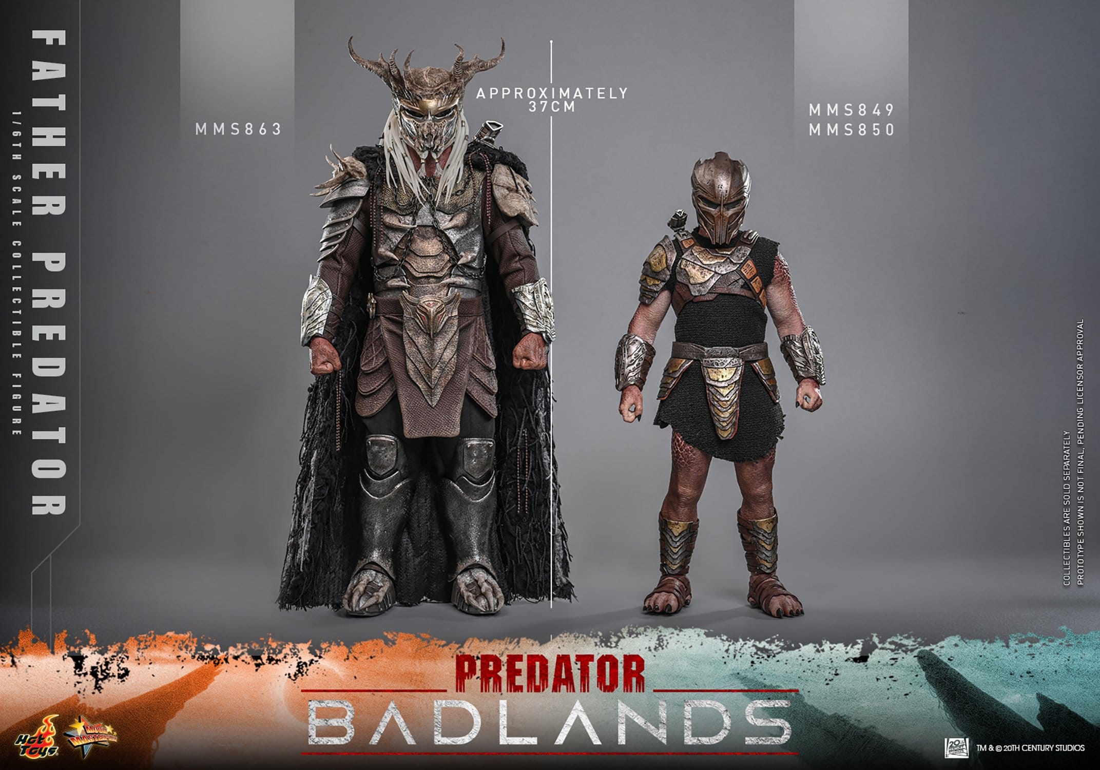 Hot Toys Predator: Badlands Movie Masterpiece Njohrr 36cm - Loaded Dice