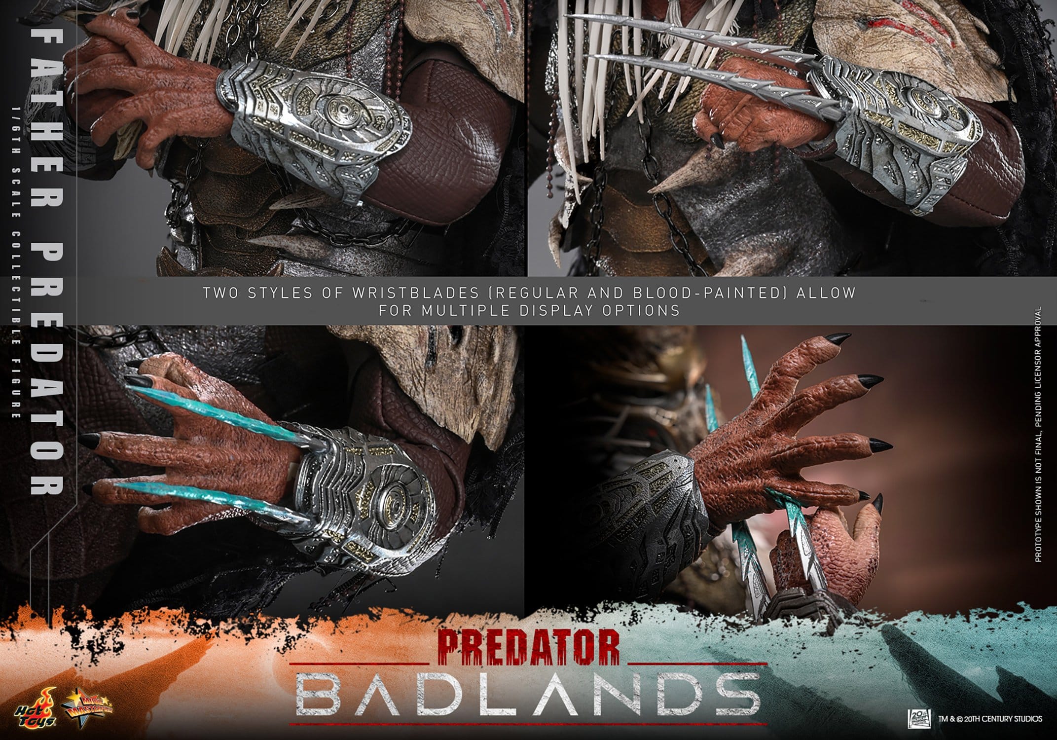 Hot Toys Predator: Badlands Movie Masterpiece Njohrr 36cm - Loaded Dice