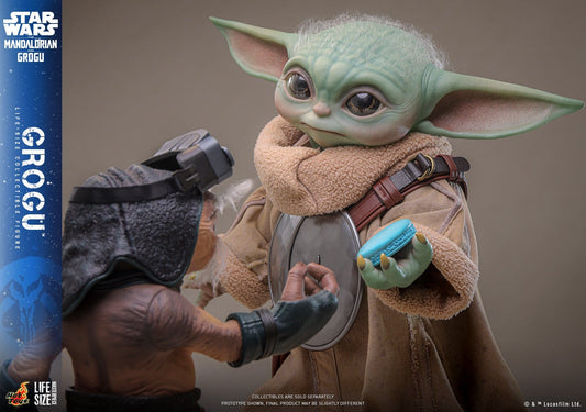 Hot Toys Star Wars: The Mandalorian & Grogu Life-Size Figure Grogu 38cm - Loaded Dice